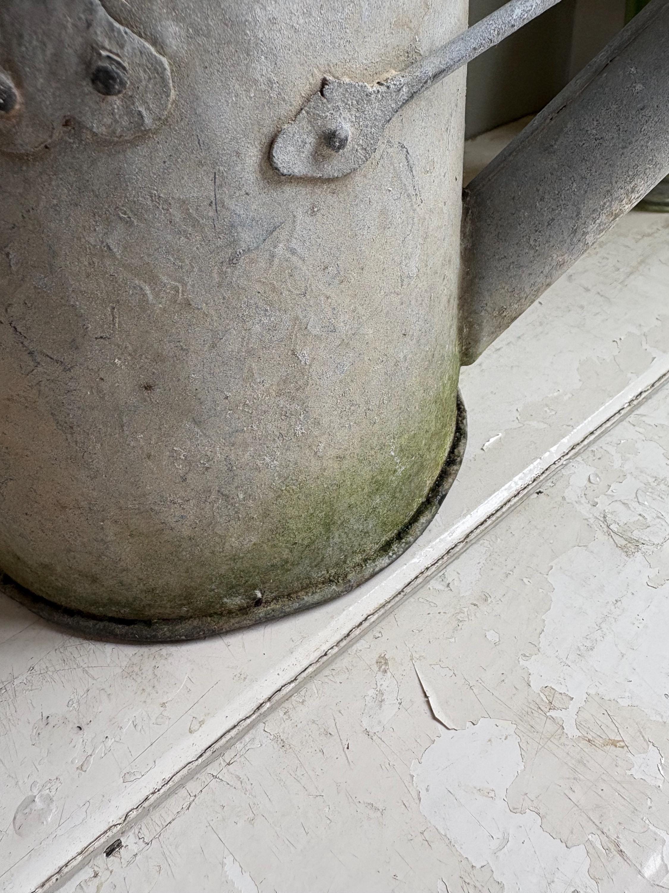 Small Galvanised Vintage Watering Can