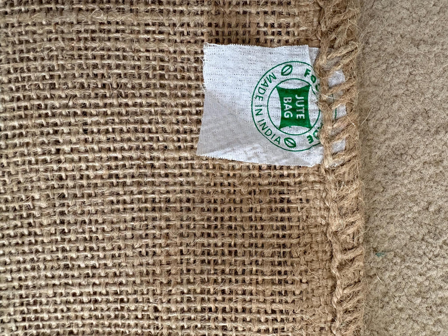 Coffee Bean Hessian Sack