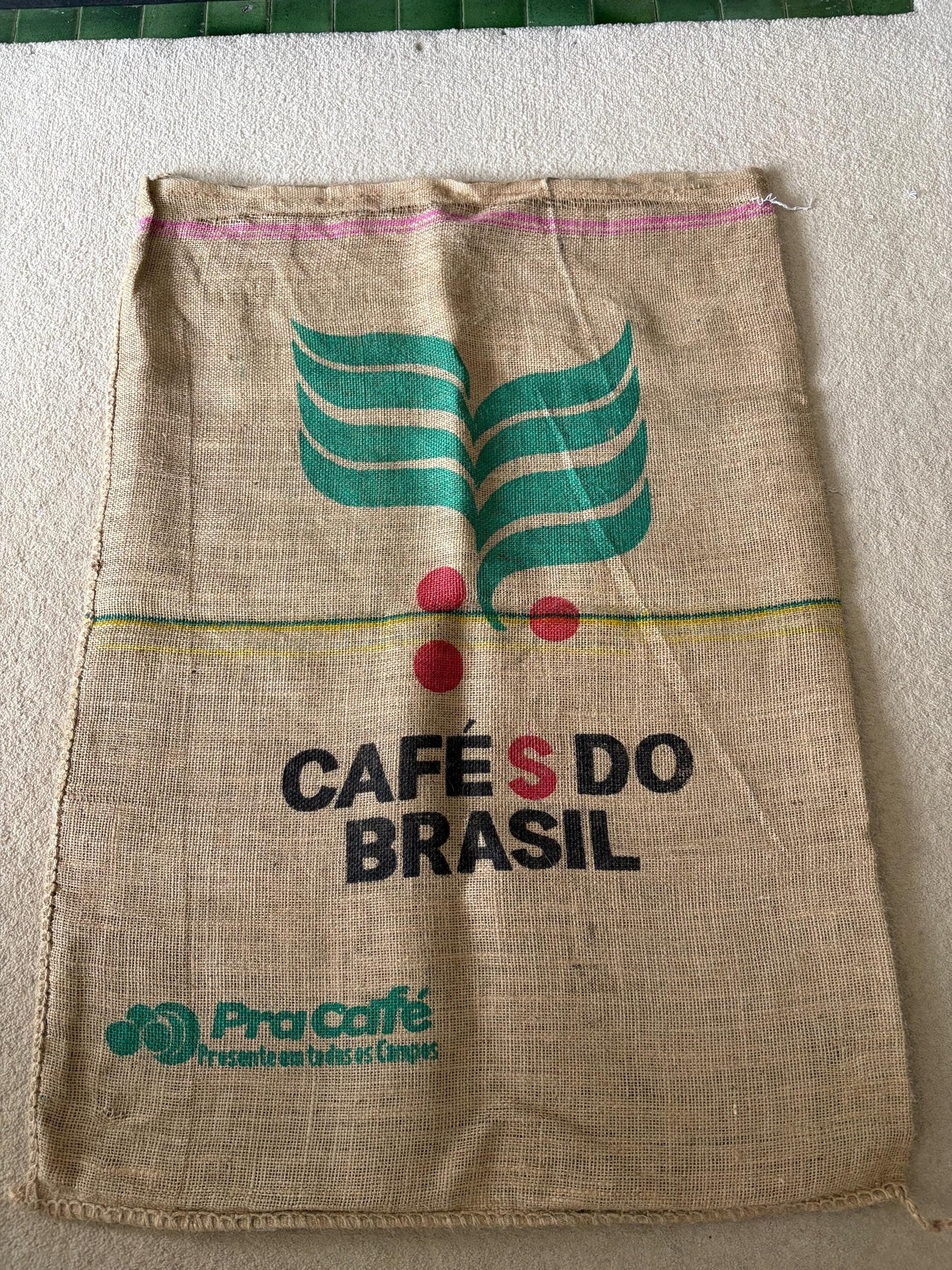 Coffee Bean Hessian Sack