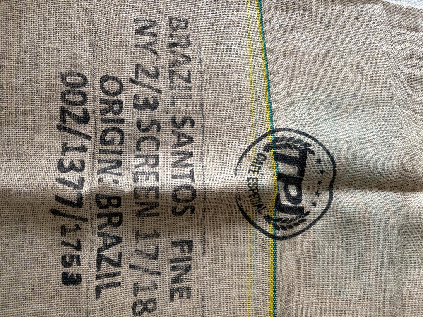 Coffee Bean Hessian Sack