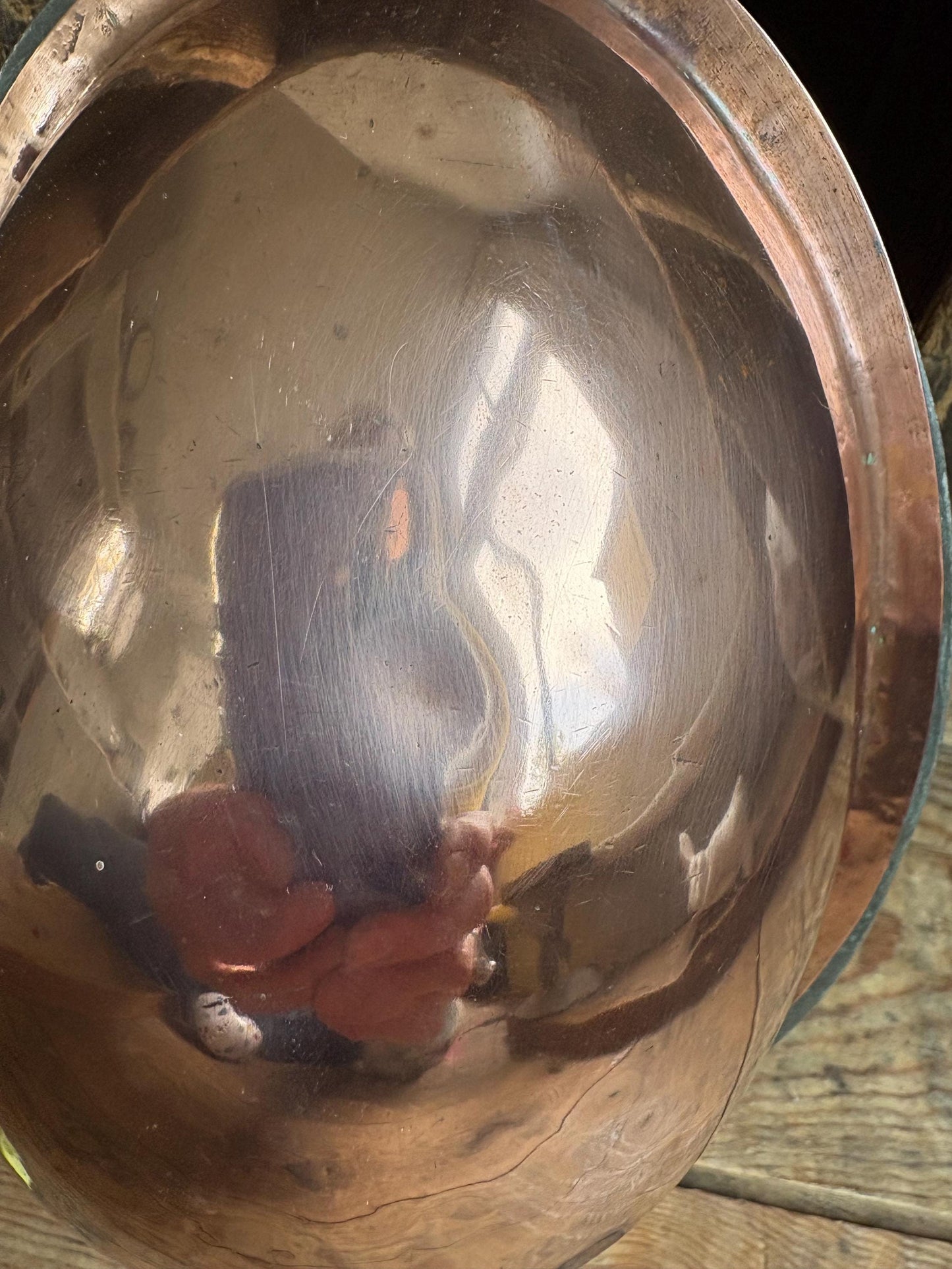 Copper Chocolate Egg Mould