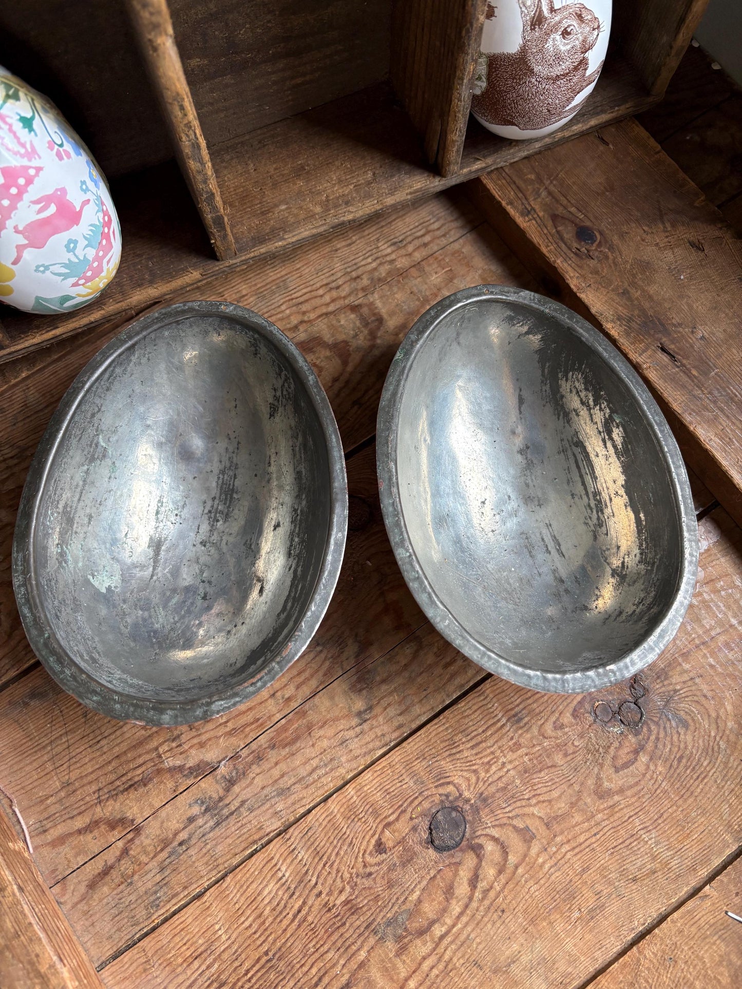 Copper Chocolate Egg Mould