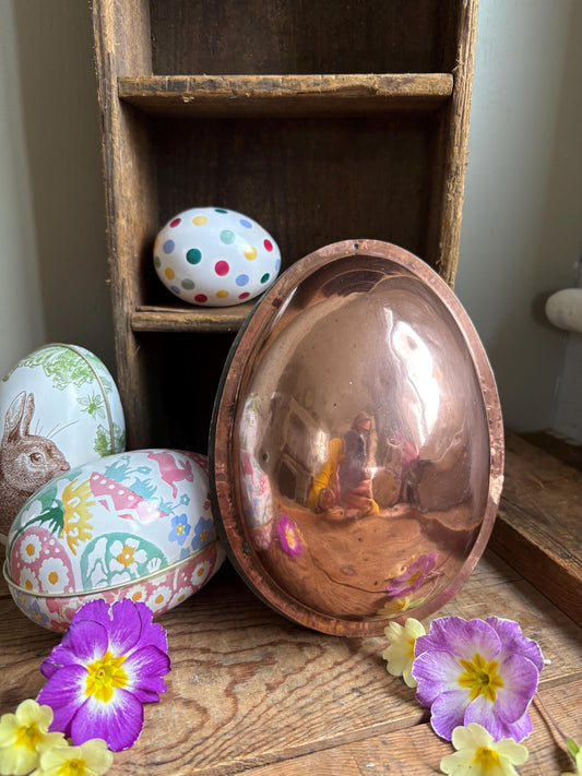 Copper Chocolate Egg Mould
