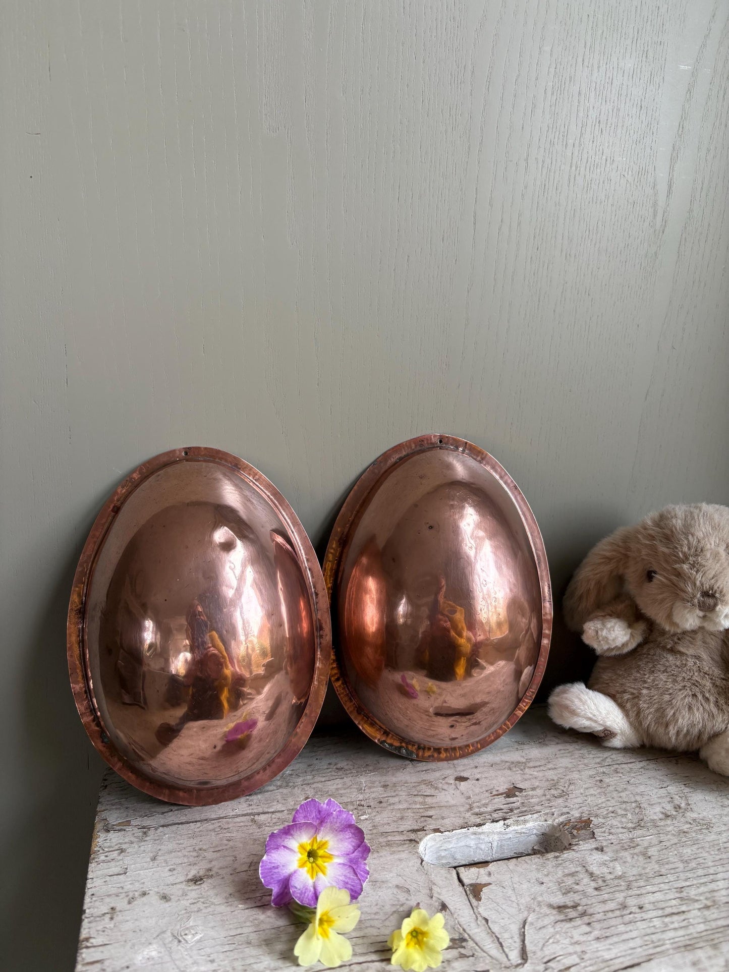 Copper Chocolate Egg Mould
