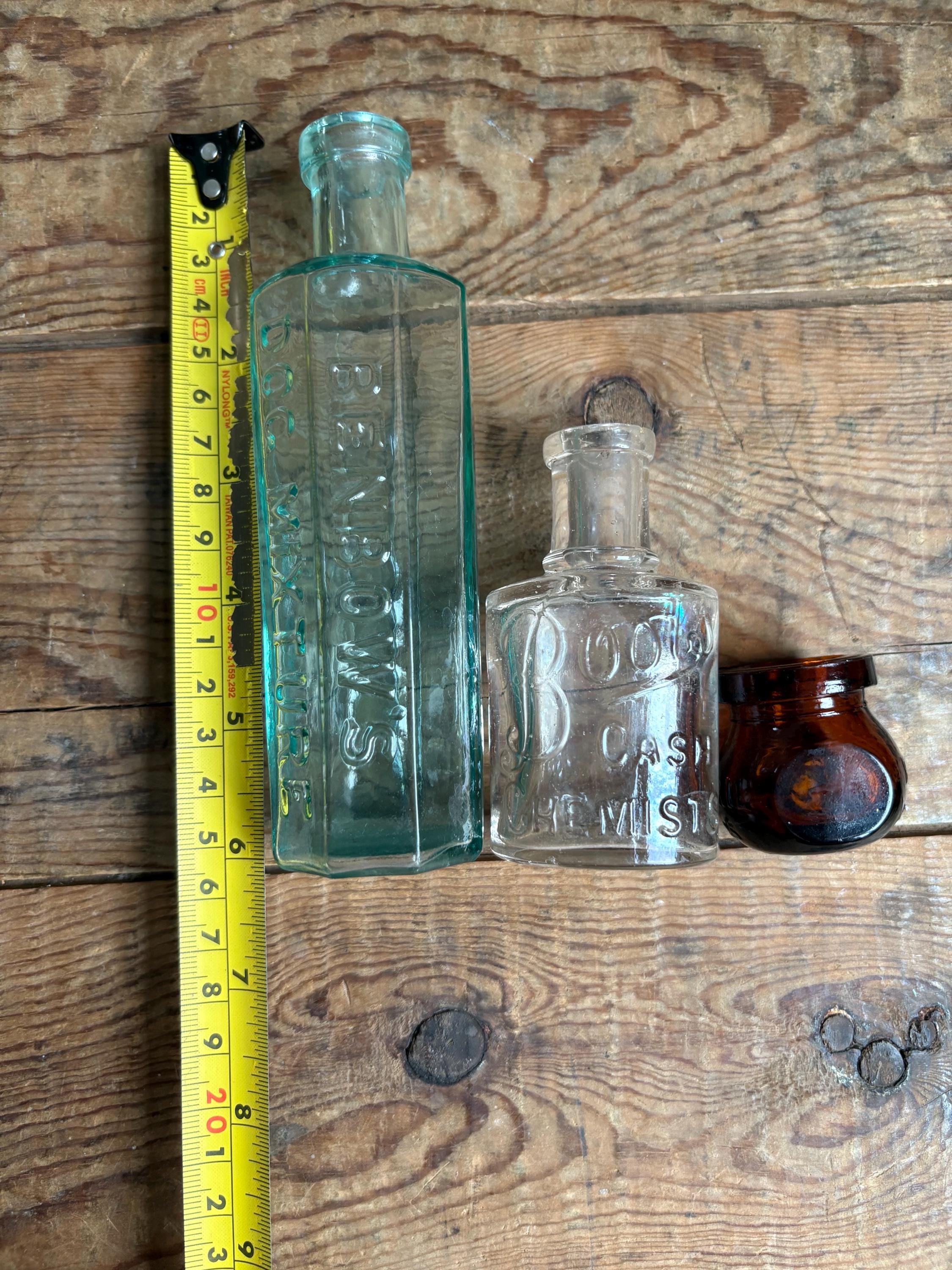 Trio of Vintage Bottles