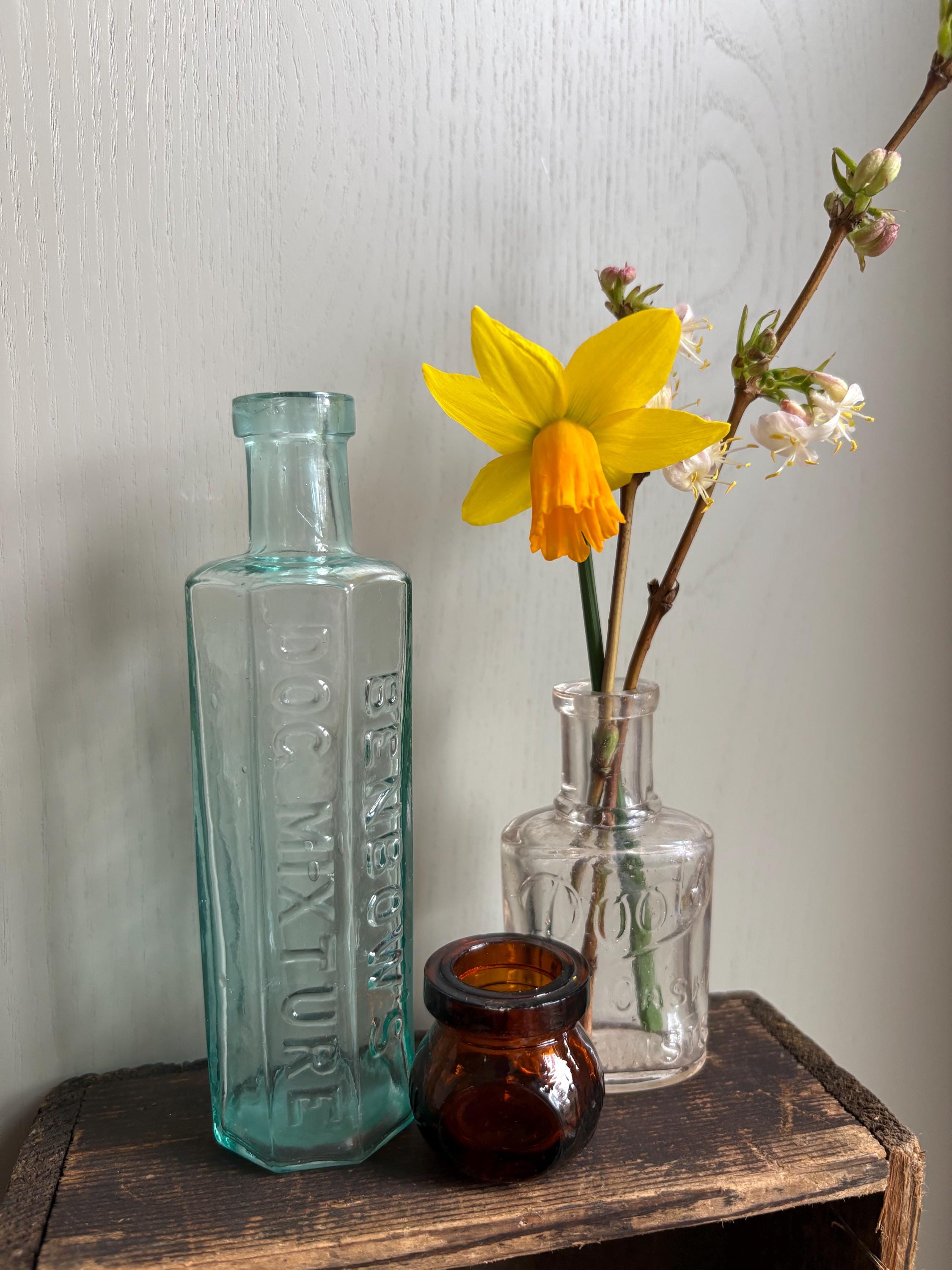 Trio of Vintage Bottles
