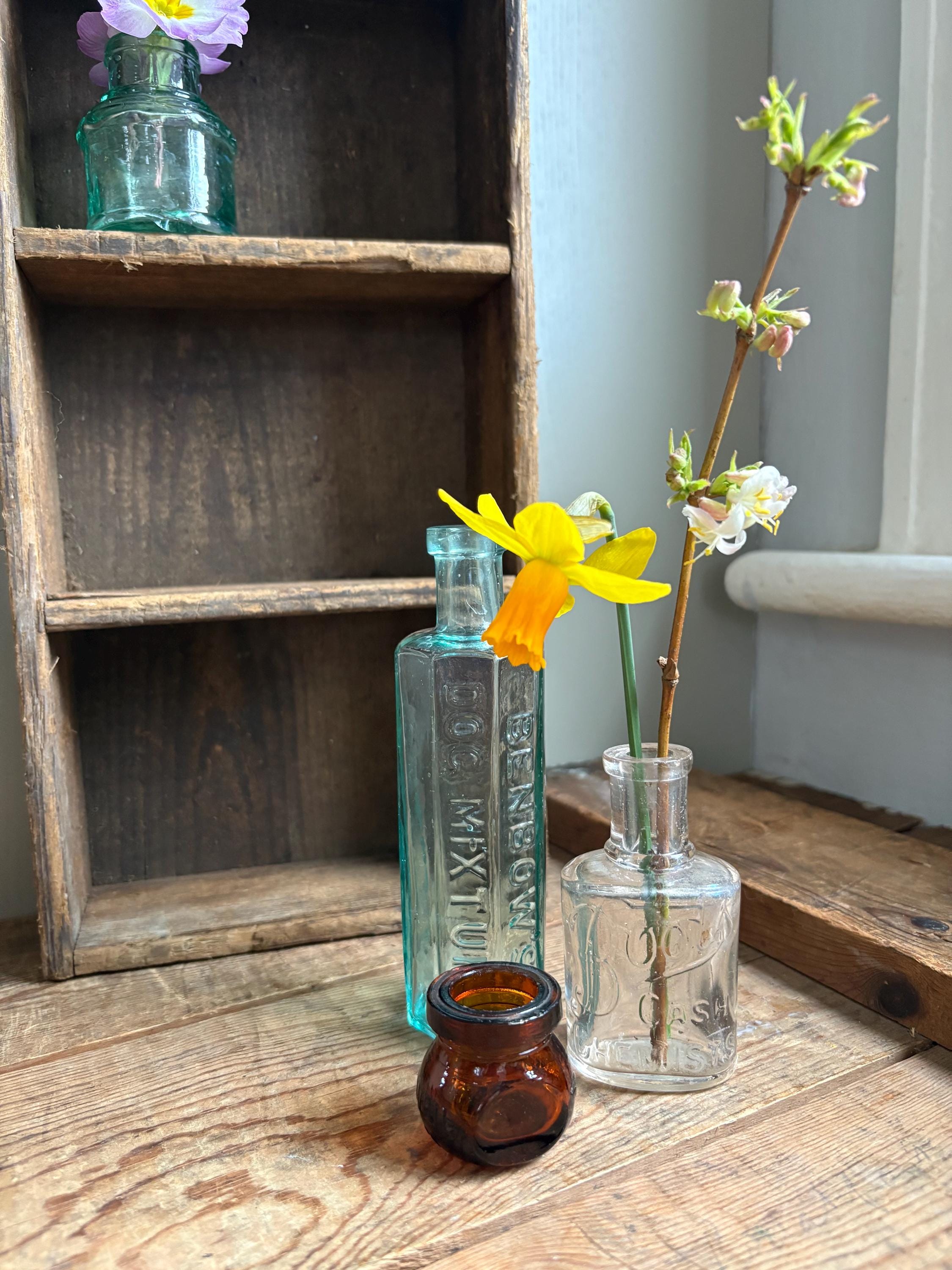 Trio of Vintage Bottles