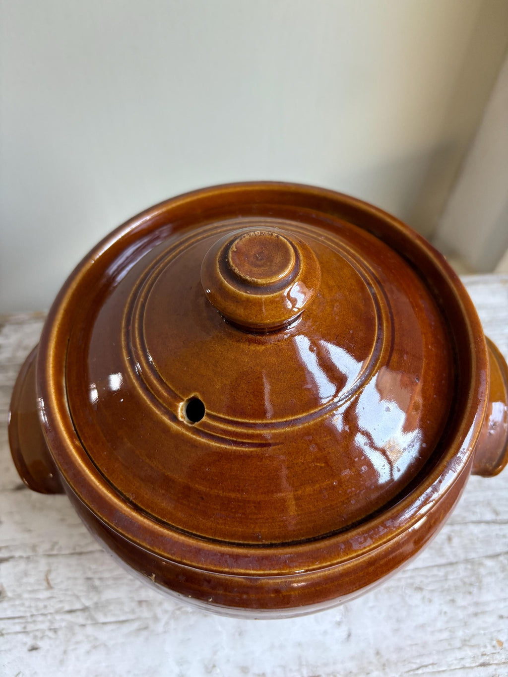 Pearsons Brown Glazed Casserole Dish, Tureen