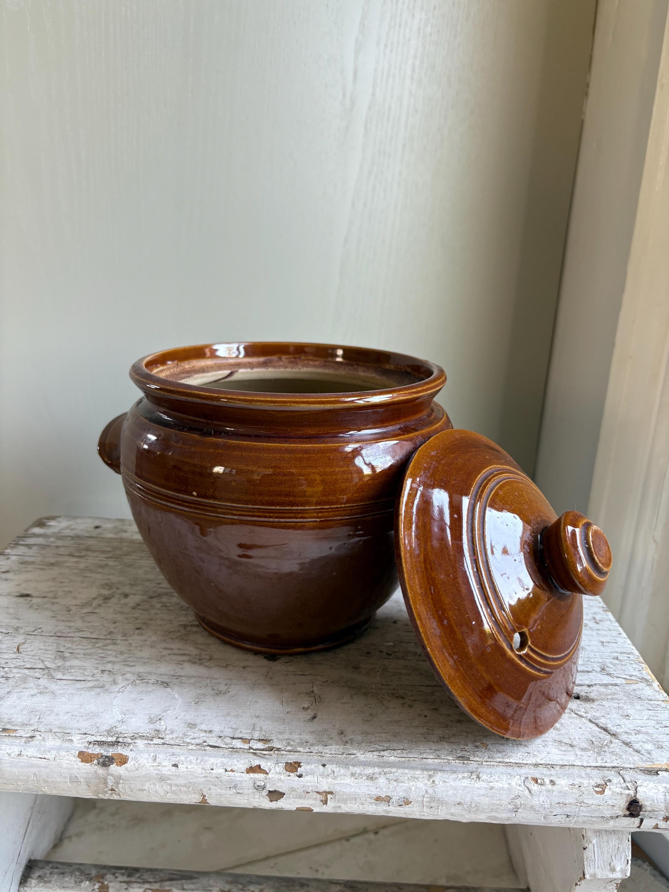 Pearsons Brown Glazed Casserole Dish, Tureen