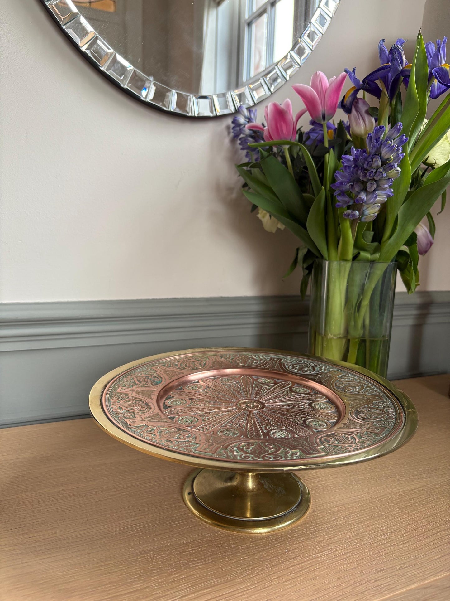 Copper and Brass Tazza