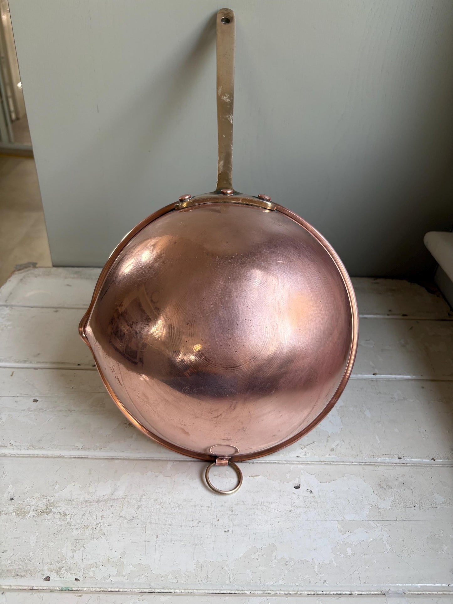 Copper Zabaglione Pan, Copper Bowl