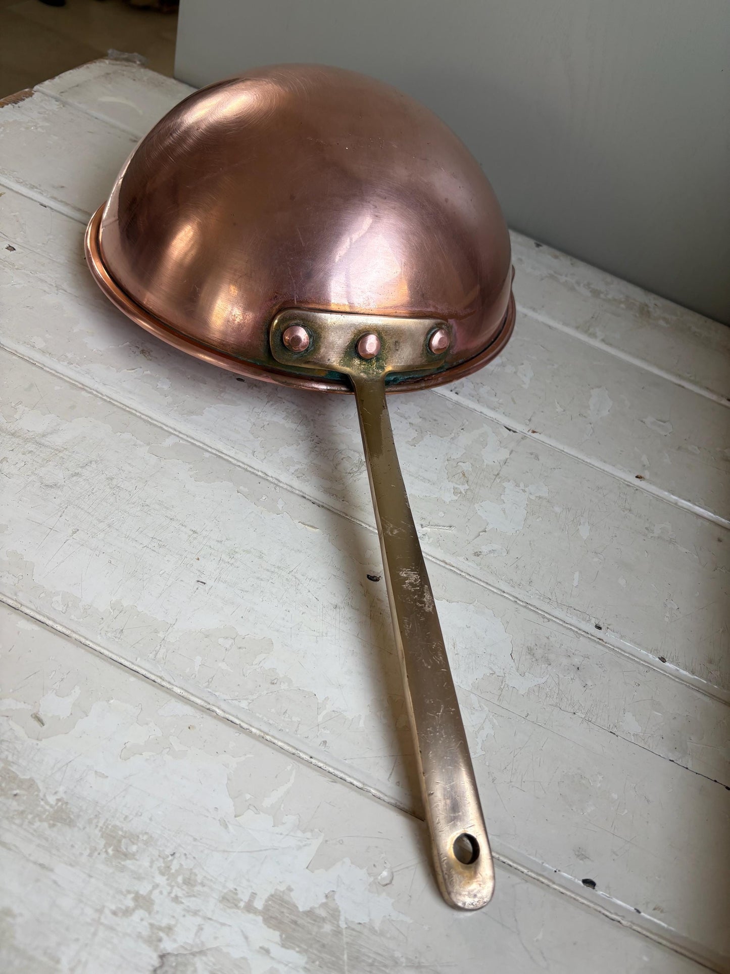 Copper Zabaglione Pan, Copper Bowl
