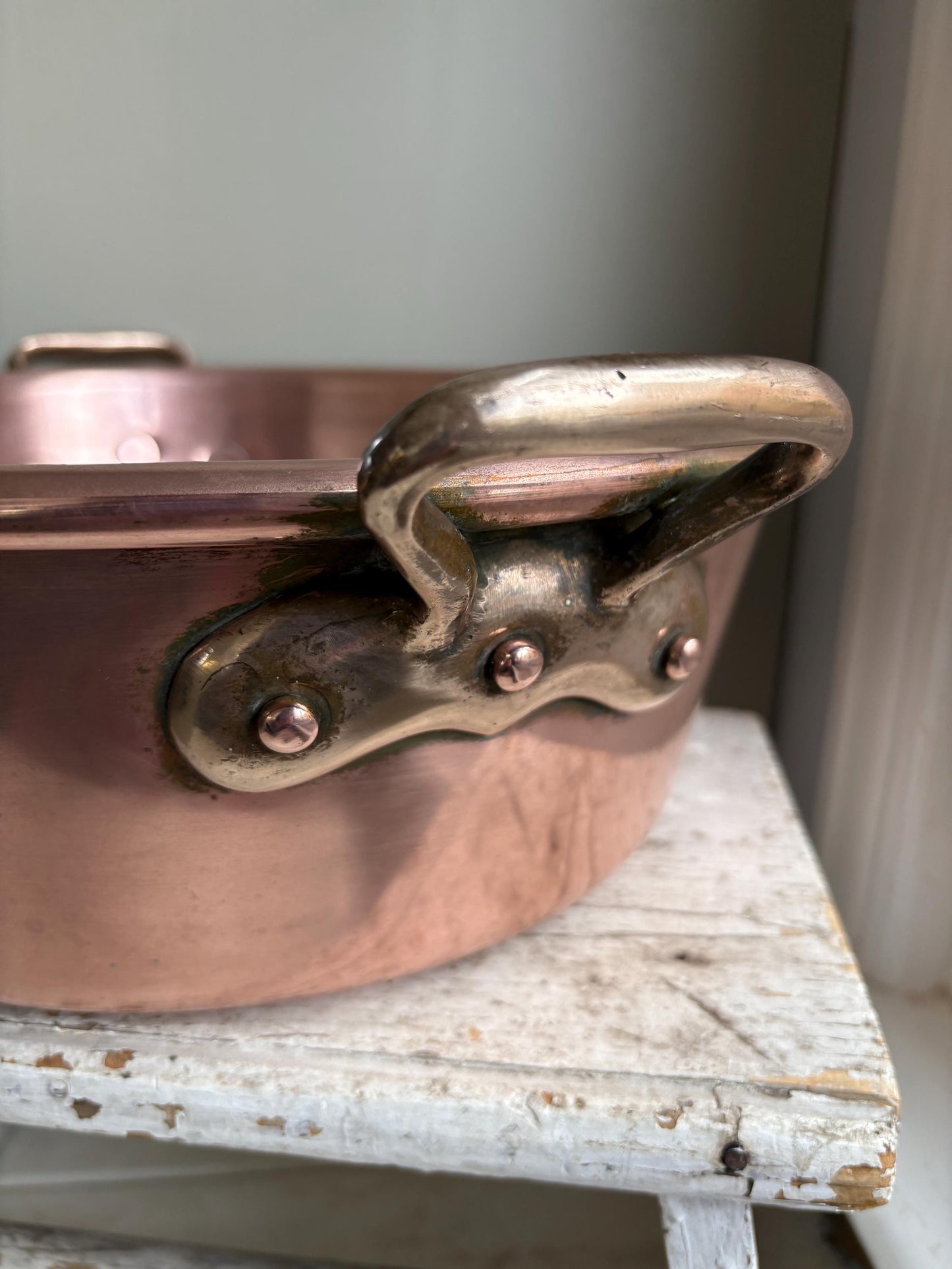 English Copper Jam Pan, Preserving Pan, Copper Pan, Kitchenalia.