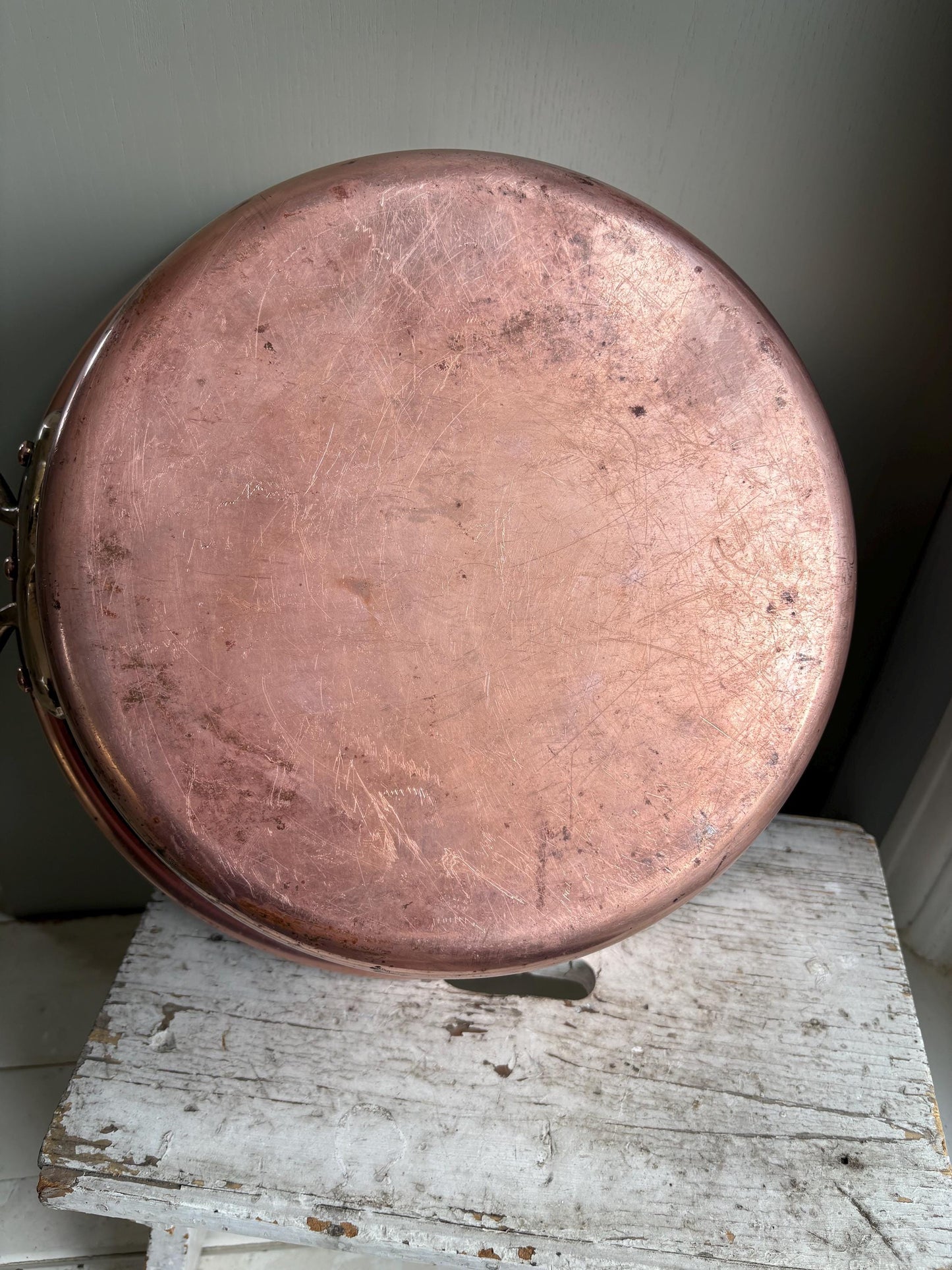 English Copper Jam Pan, Preserving Pan, Copper Pan, Kitchenalia.