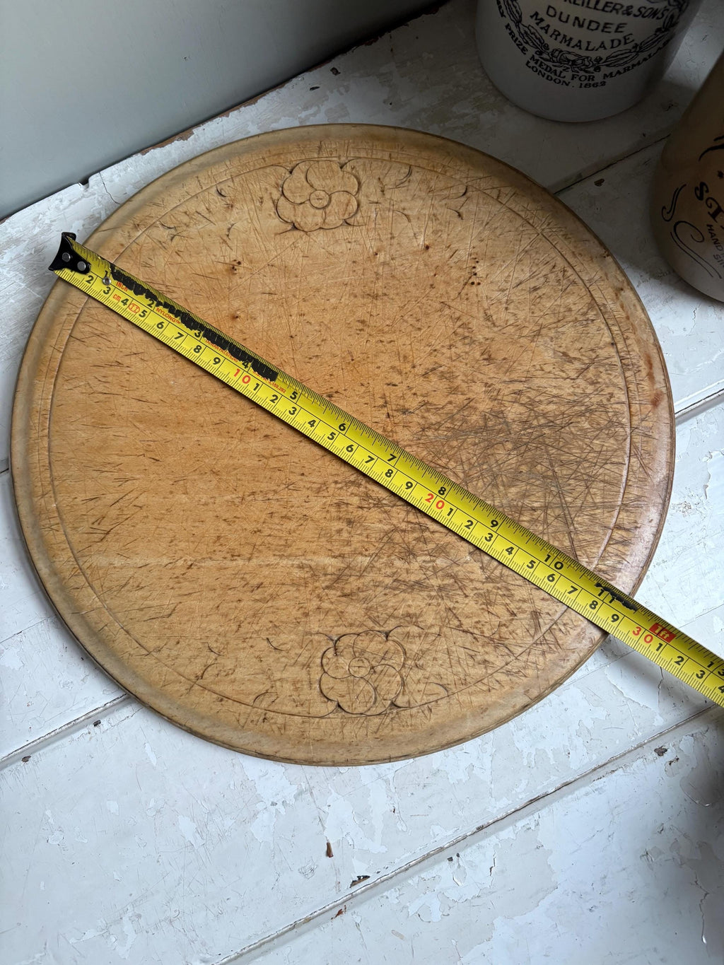 Vintage Bread Board, Carved Bread Board, Kitchenalia.