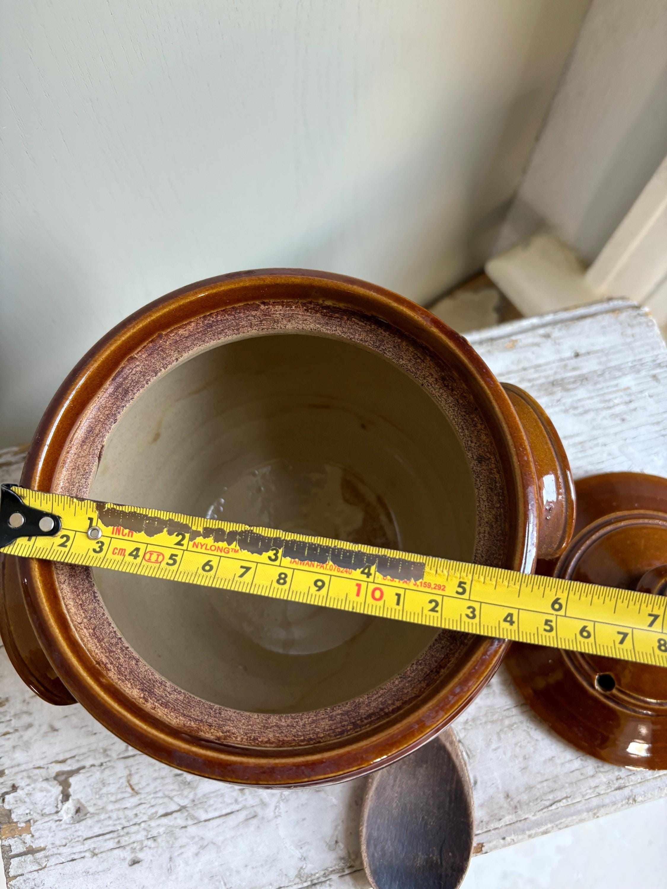 Pearsons Brown Glazed Casserole Dish, Tureen