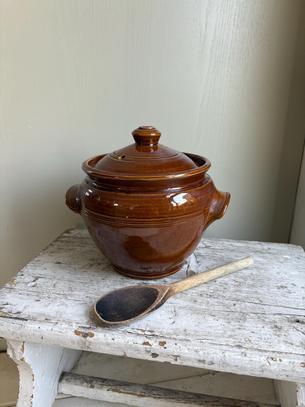 Pearsons Brown Glazed Casserole Dish, Tureen