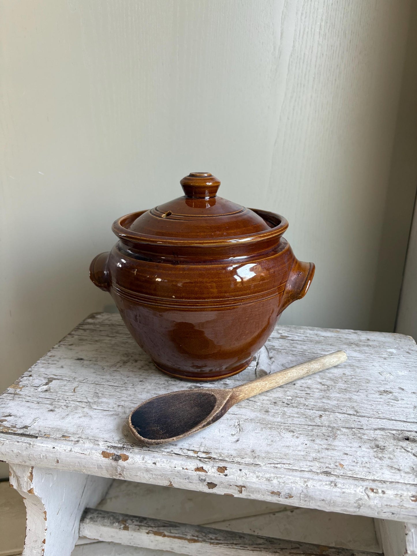 Pearsons Brown Glazed Casserole Dish, Tureen