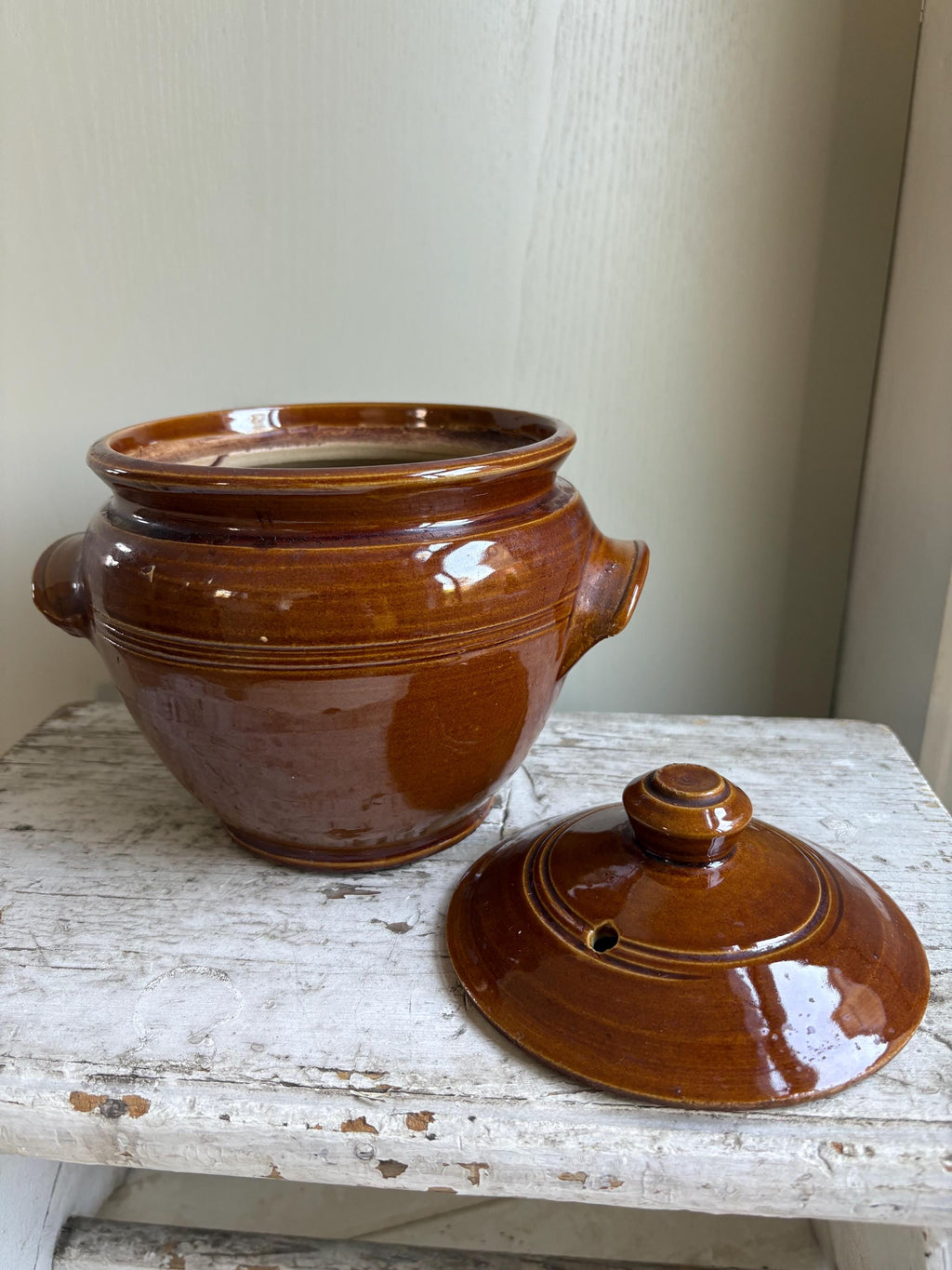 Pearsons Brown Glazed Casserole Dish, Tureen