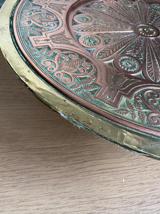 Copper and Brass Tazza