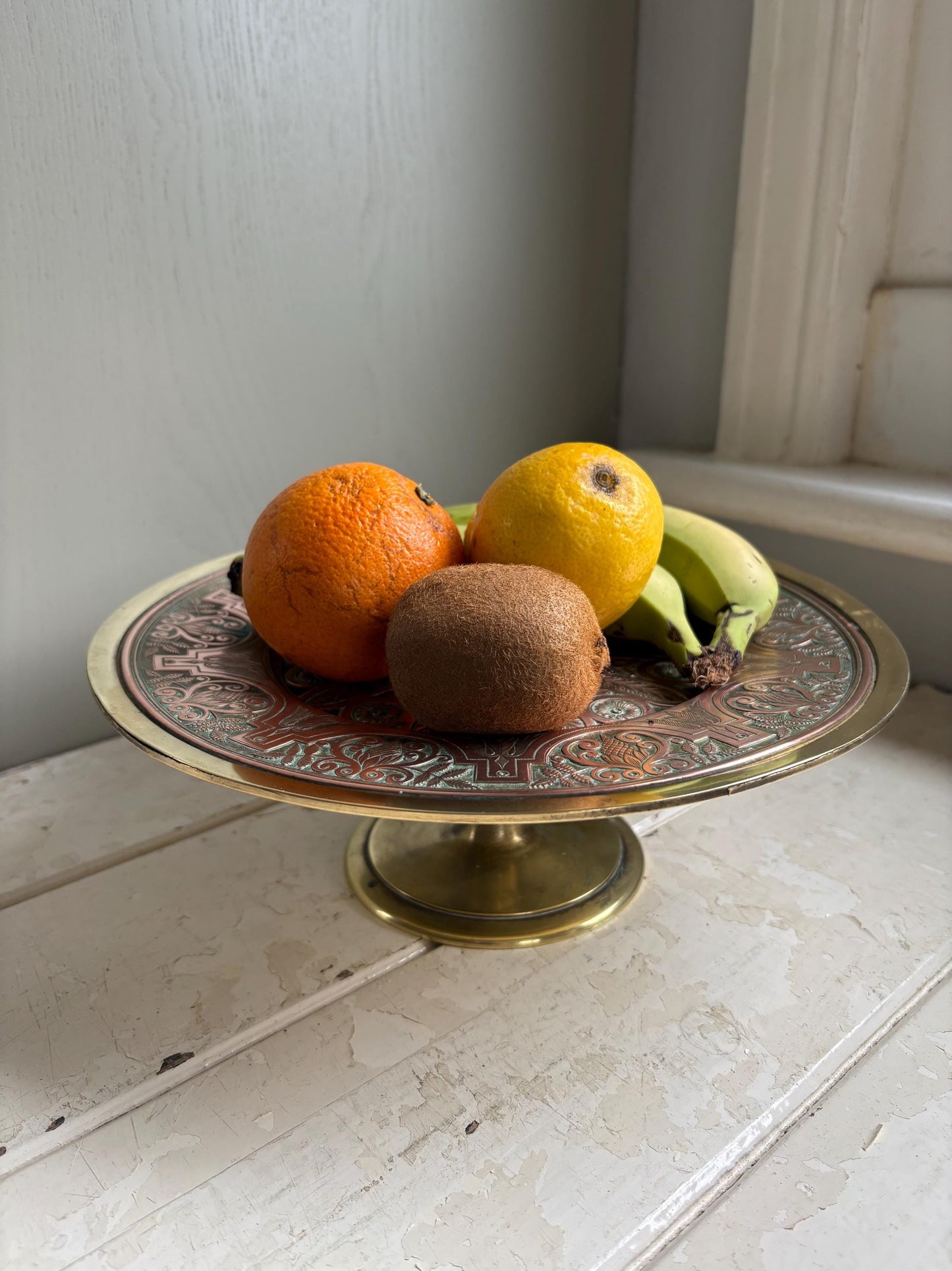 Copper and Brass Tazza