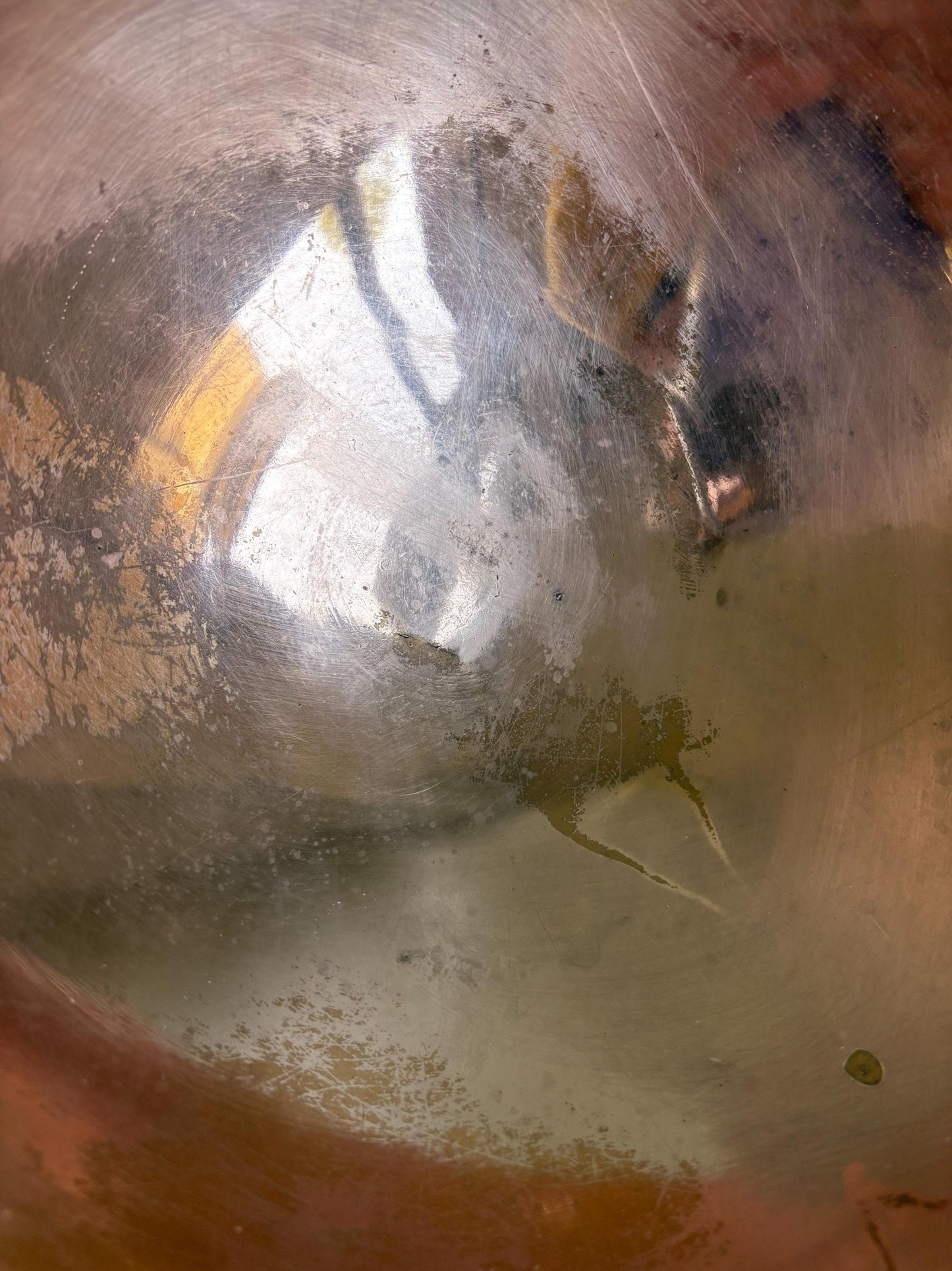 Copper Zabaglione Pan, Copper Bowl