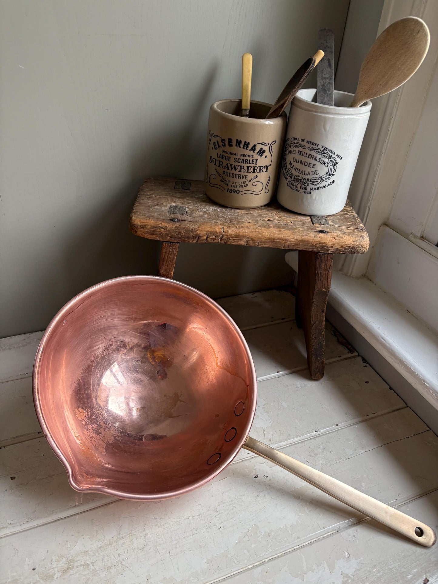 Copper Zabaglione Pan, Copper Bowl