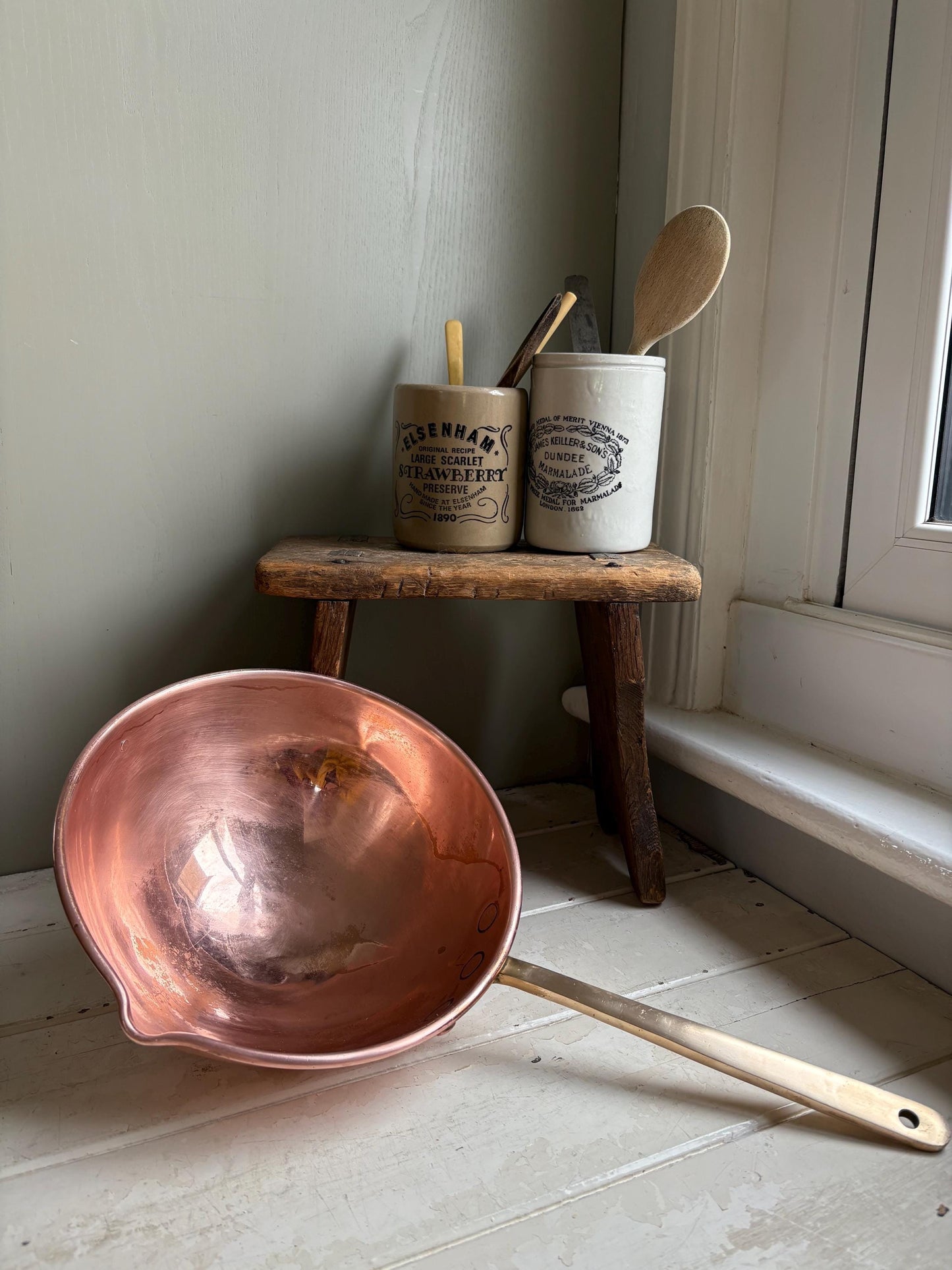 Copper Zabaglione Pan, Copper Bowl