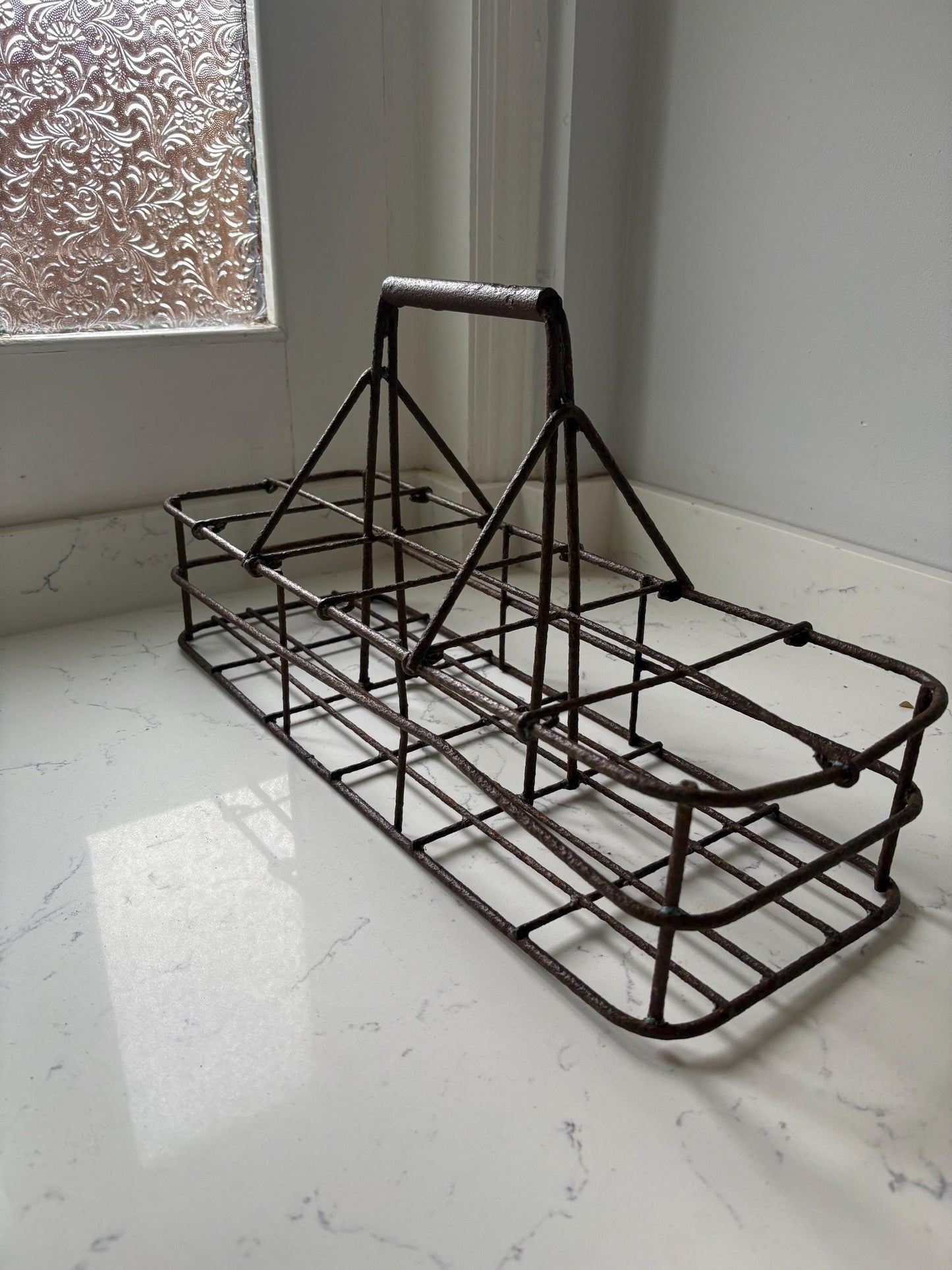 Vintage Milkmans Crate, Milk Carrier, Milk Crate.