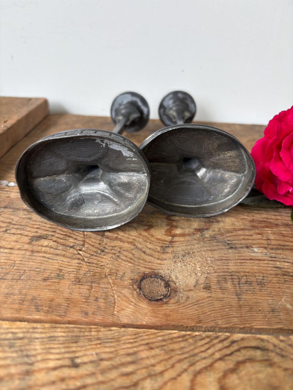 Art Nouveau Candlesticks, Metal Candlesticks, Art Deco.