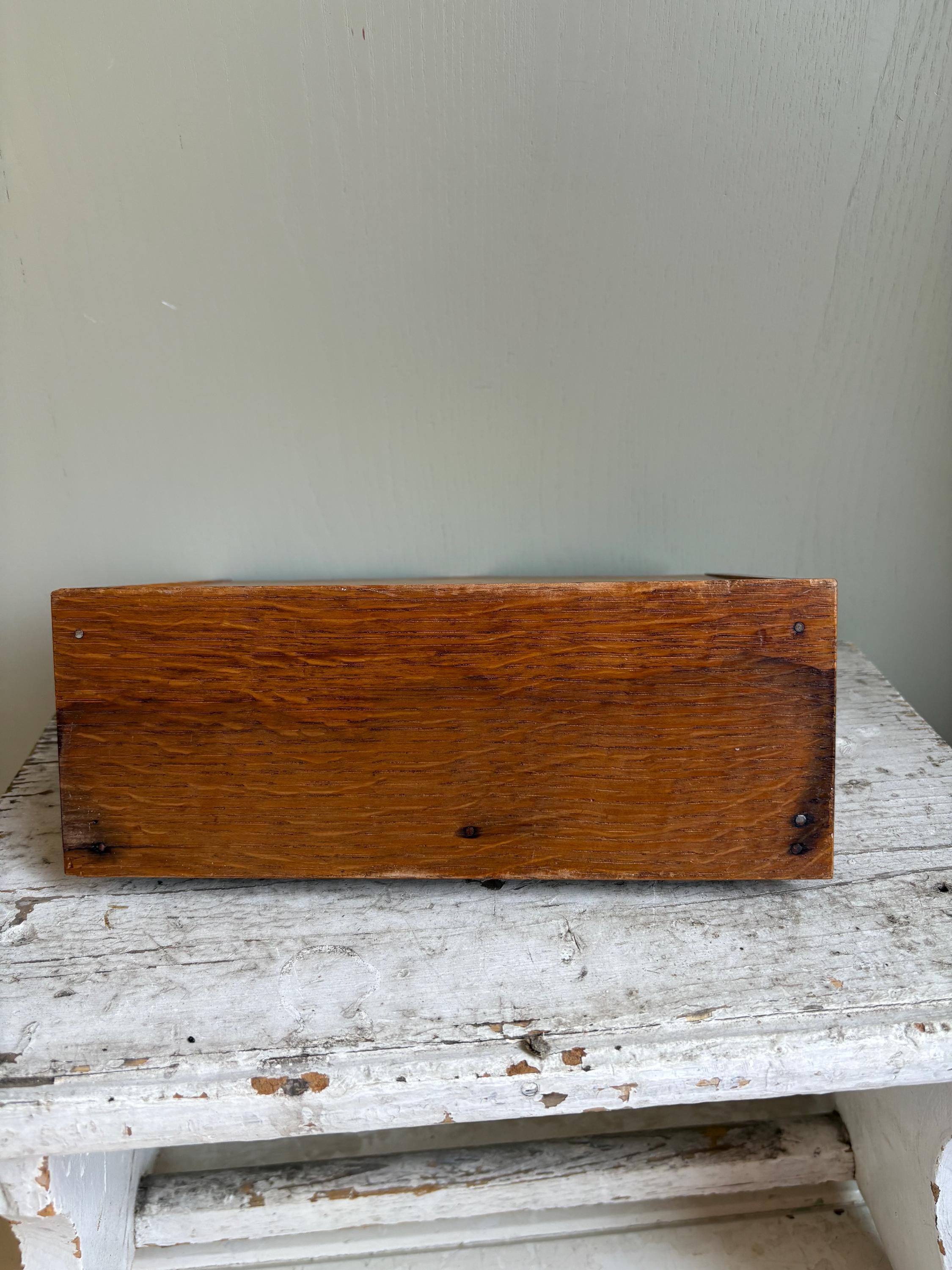Vintage Wooden Letter Rack, Wall Hanging Letter Rack.