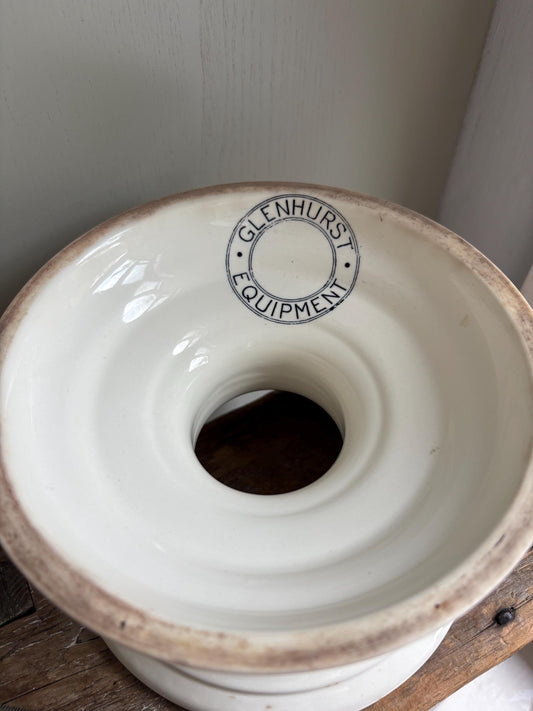 Antique Ironstone Butchers Ham Stand, Kitchenalia, TV Props.