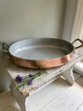 Oval Copper Pan