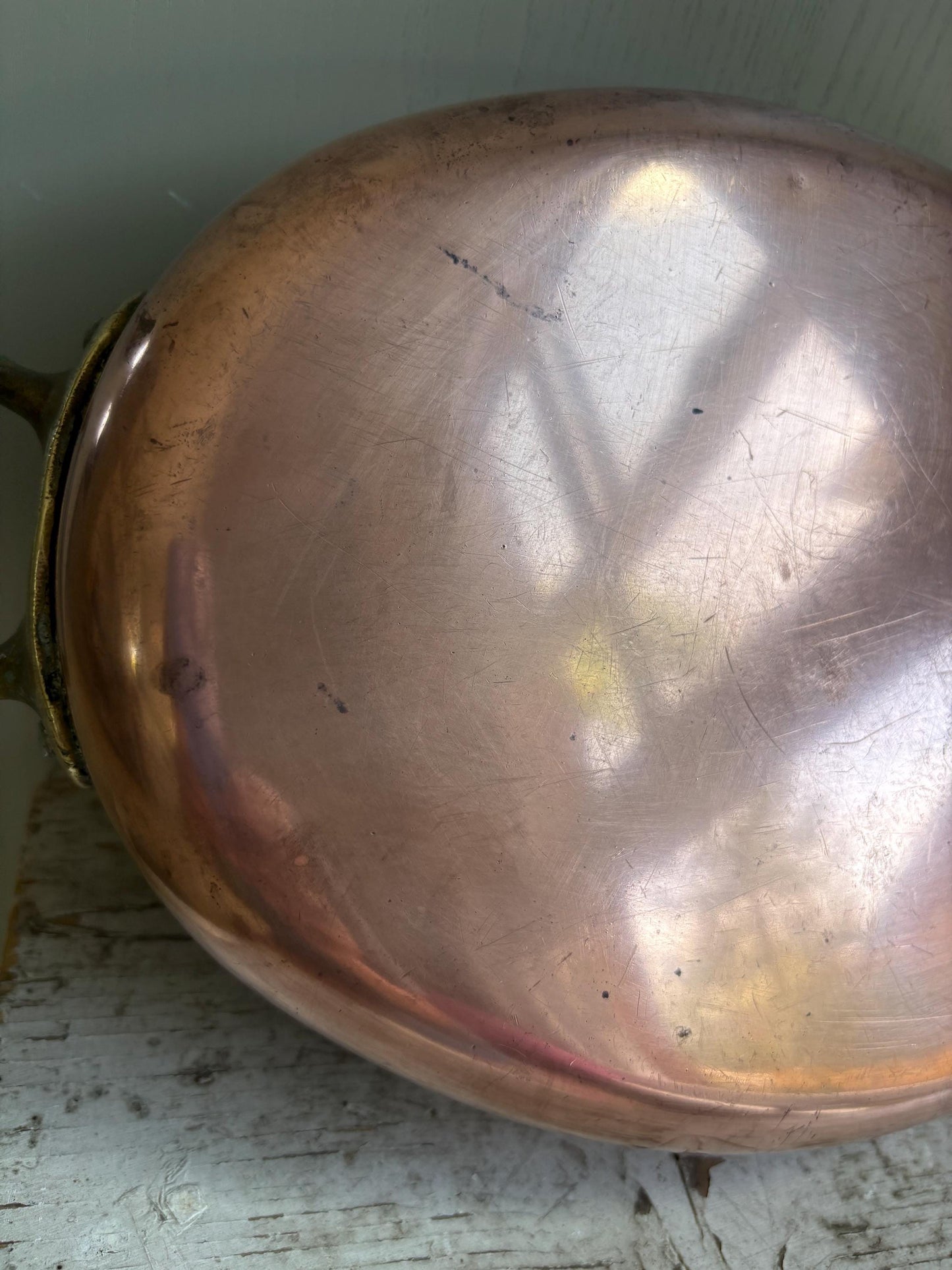 Oval Copper Pan