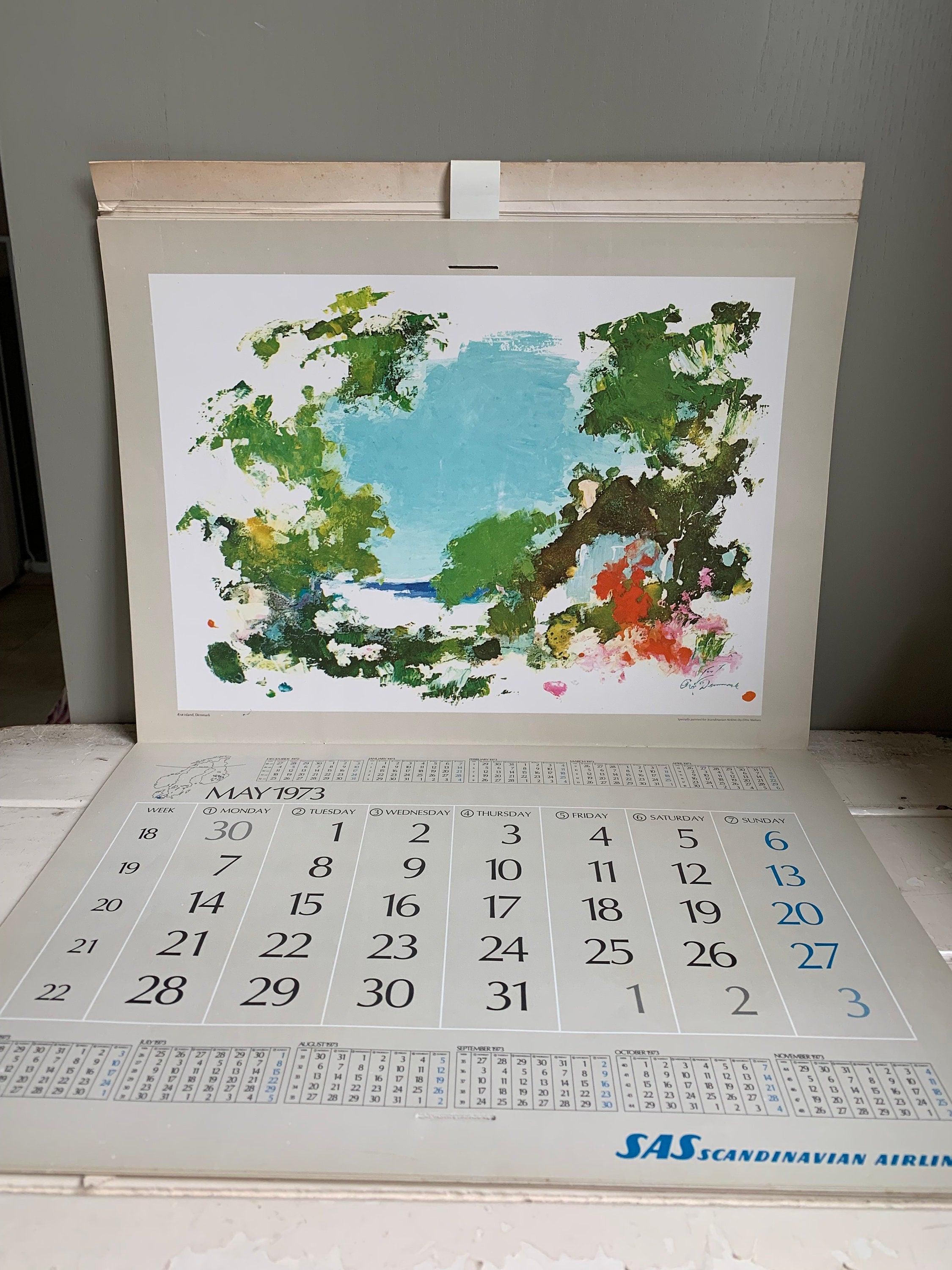 SAS Airlines Calendar