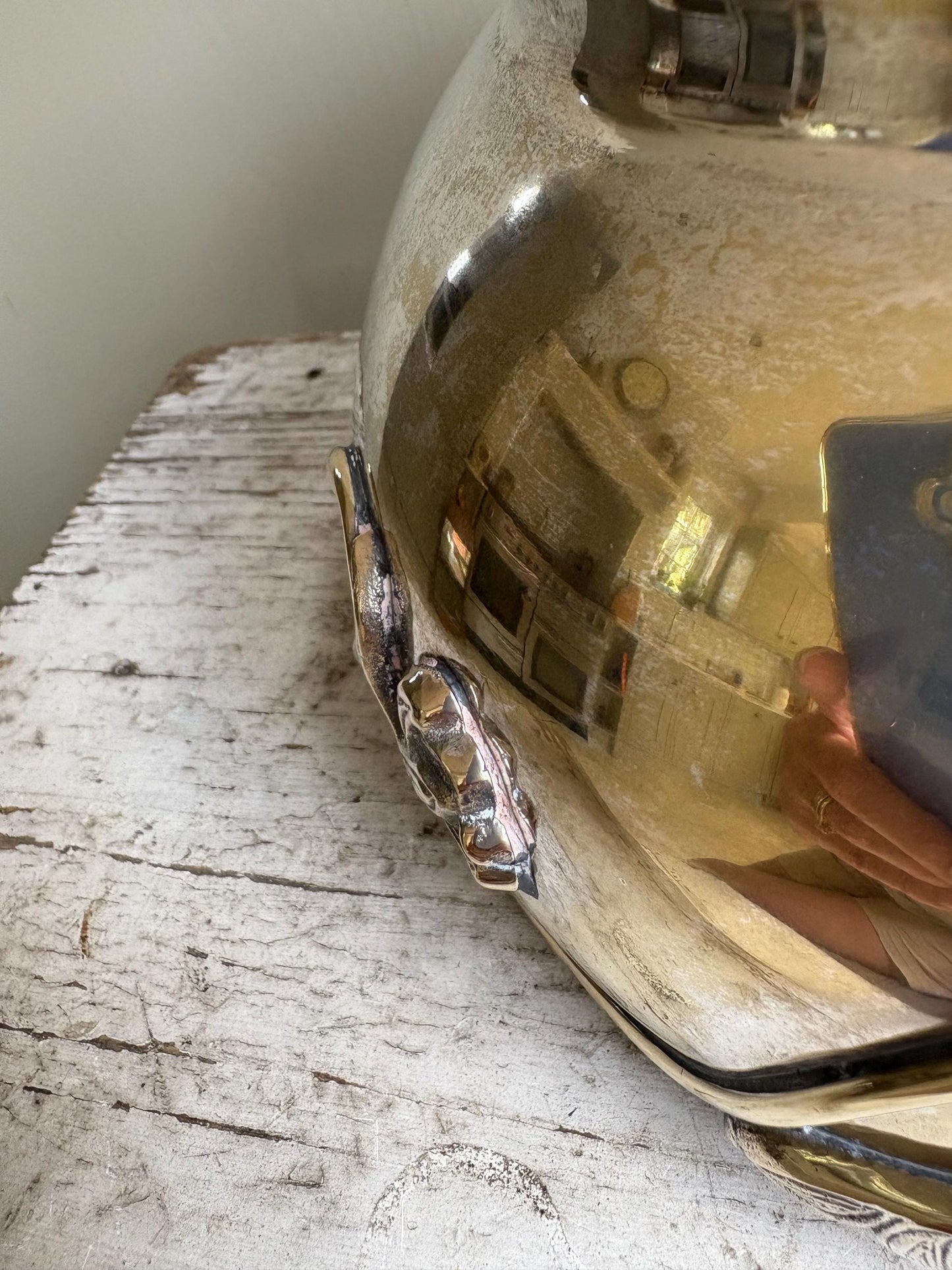 Art Nouveau Silver plated bowl/planter.