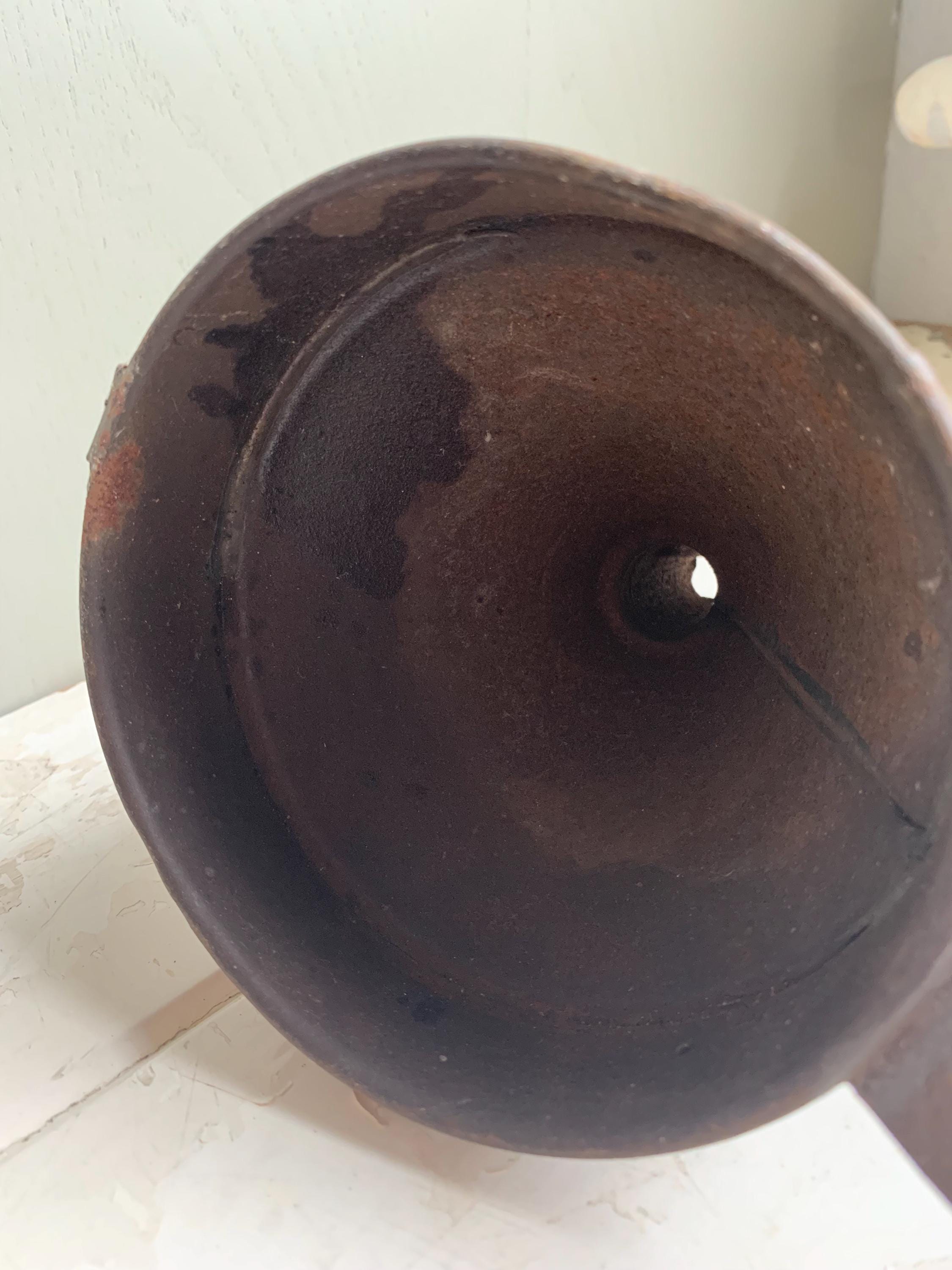 Rusty Vintage Metal Funnel, Industrial Decor