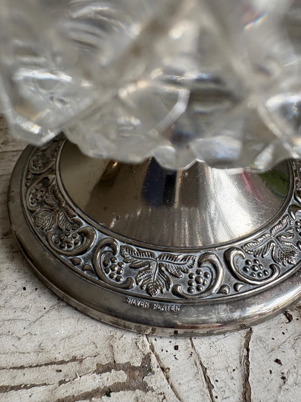 Silver Plated Posy Bowl, Rose Bowl