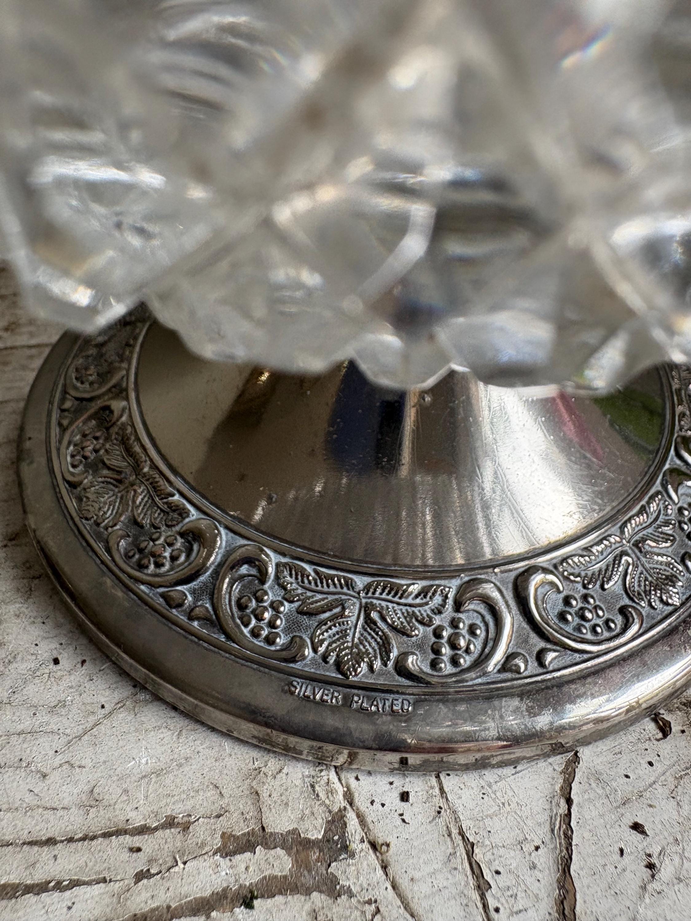 Silver Plated Posy Bowl, Rose Bowl