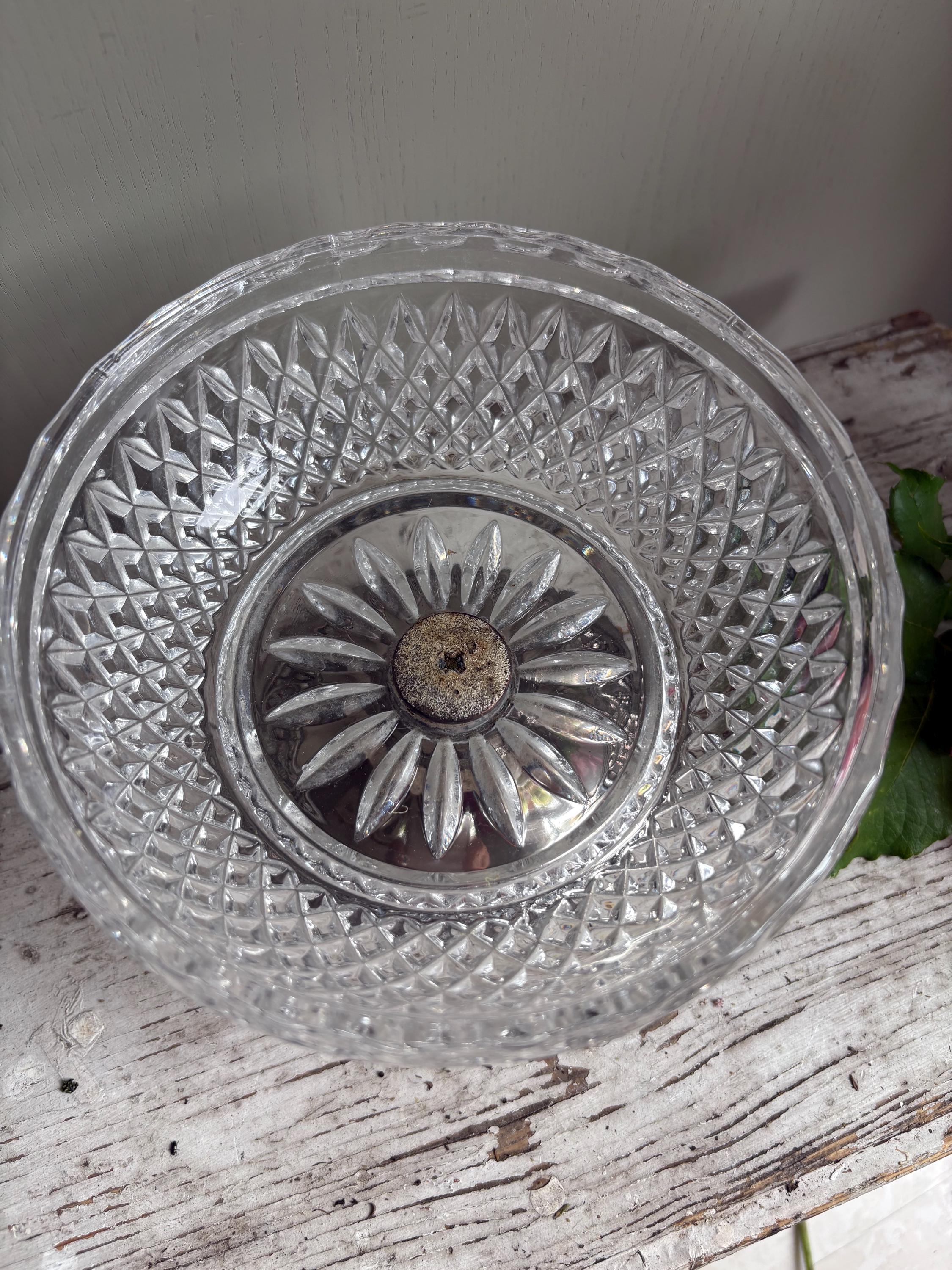 Silver Plated Posy Bowl, Rose Bowl