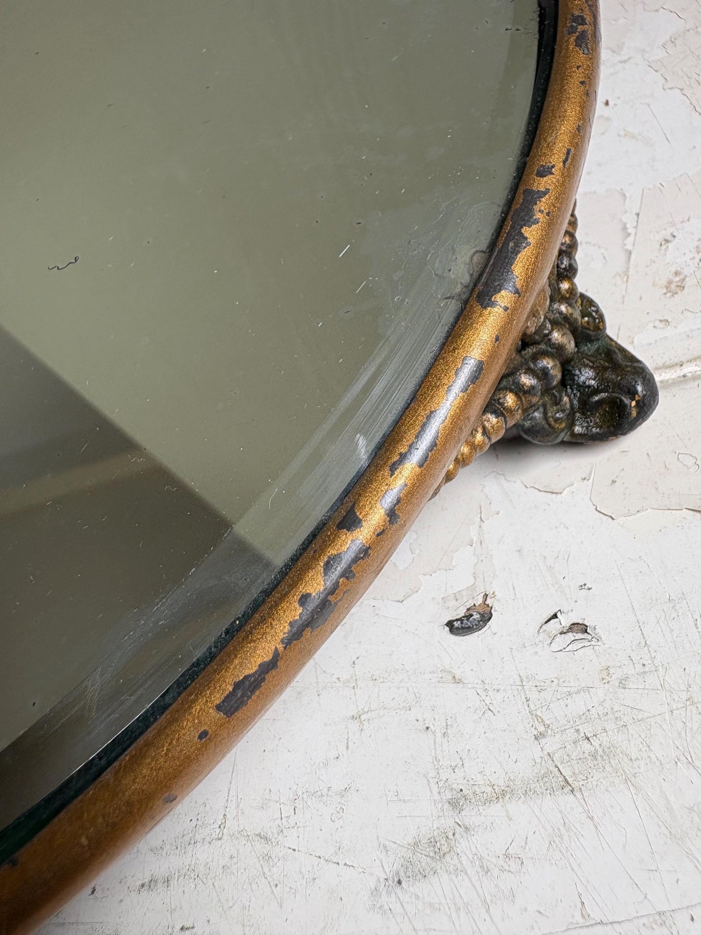 Mirrored Tray, Plateau Vanity Mirror, Dressing Table Stand.