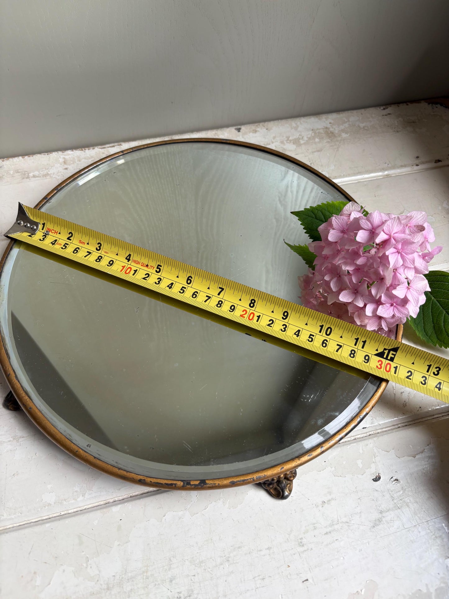 Mirrored Tray, Plateau Vanity Mirror, Dressing Table Stand.
