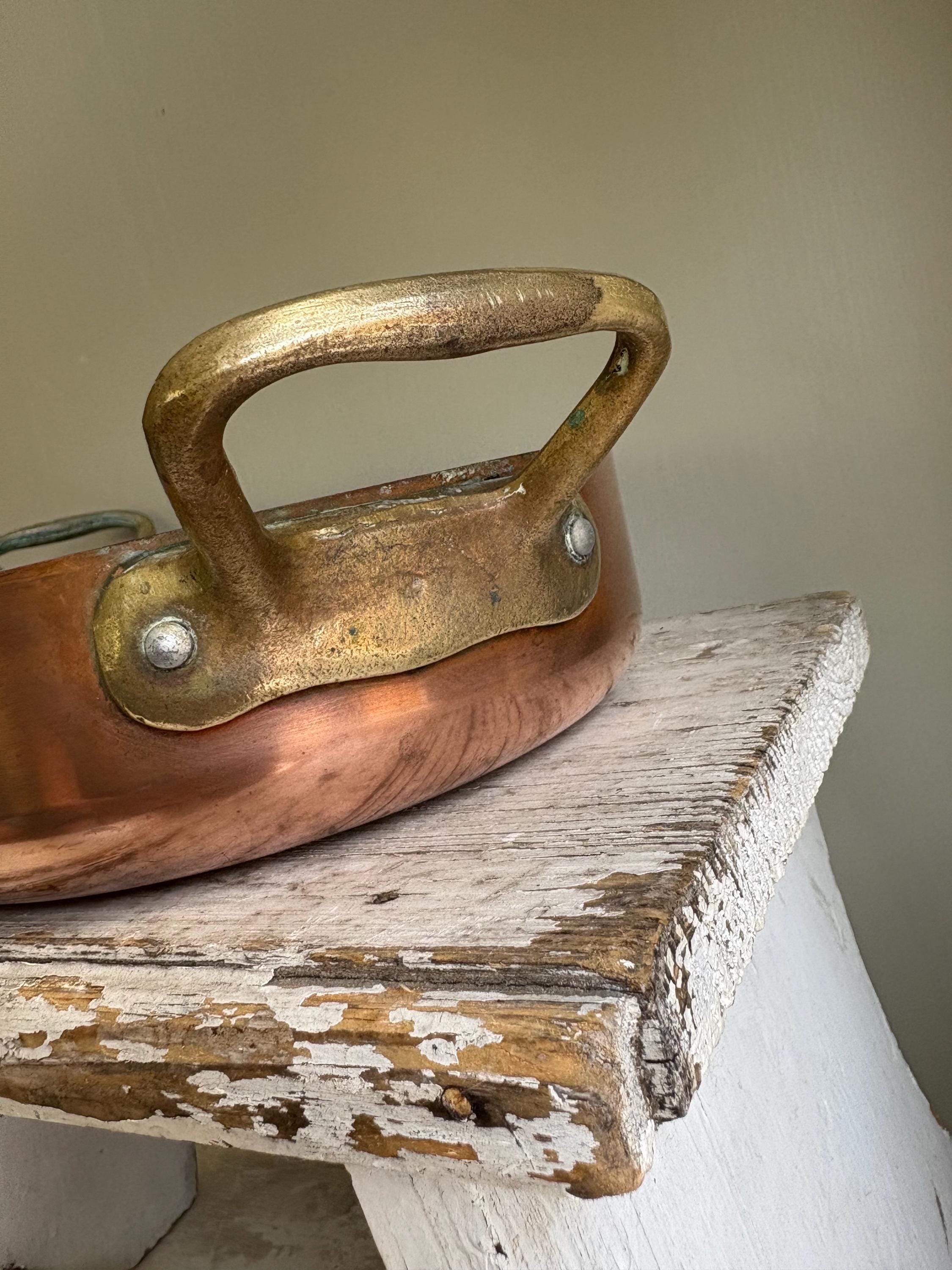 Oval Copper Pan