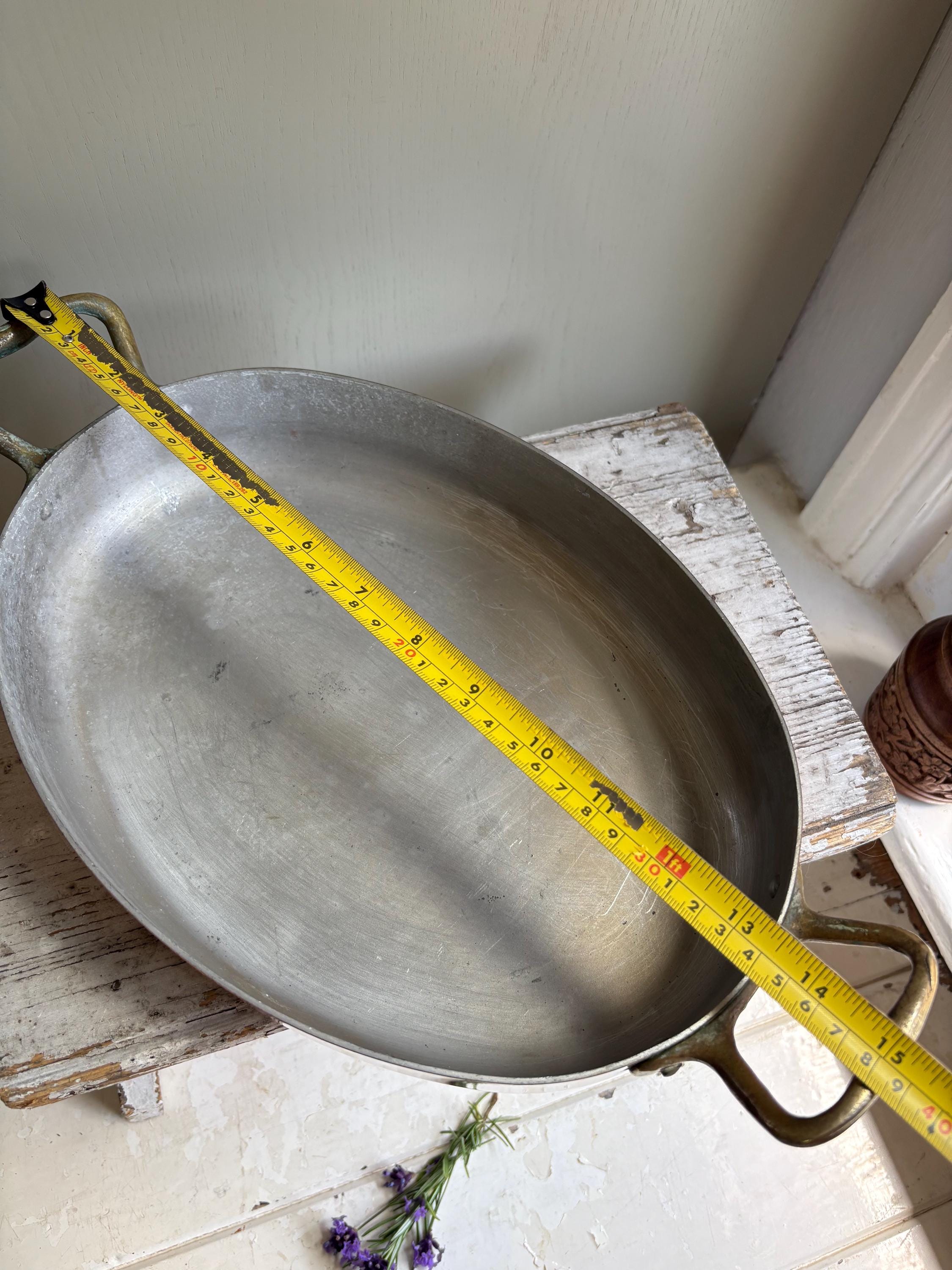 Oval Copper Pan