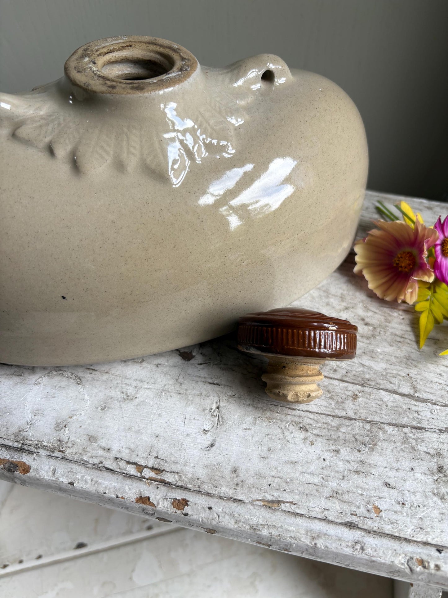 Denby Stoneware Bed Warmer