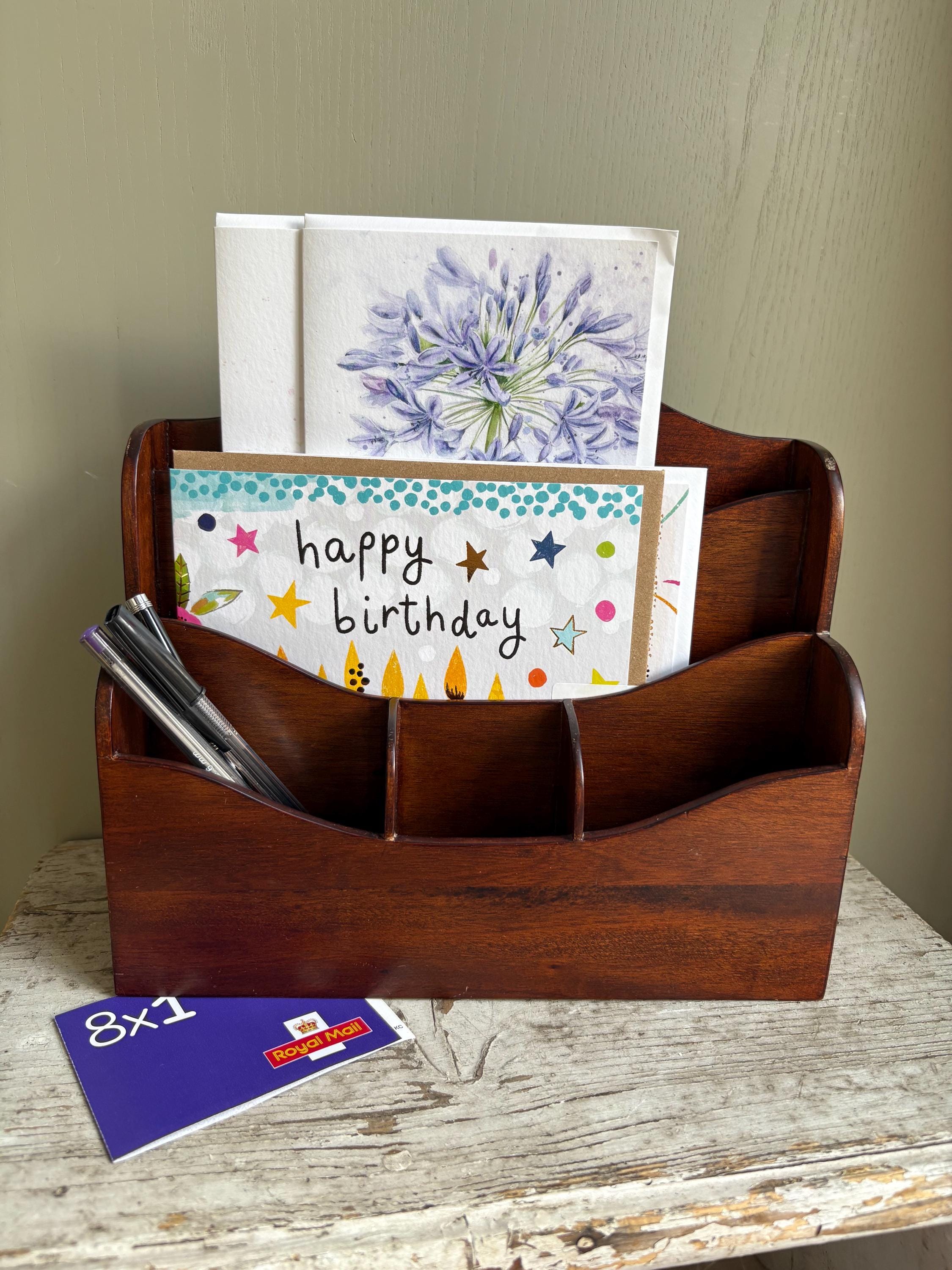 Stationary Rack, Letter Holder, Desktop Tidy