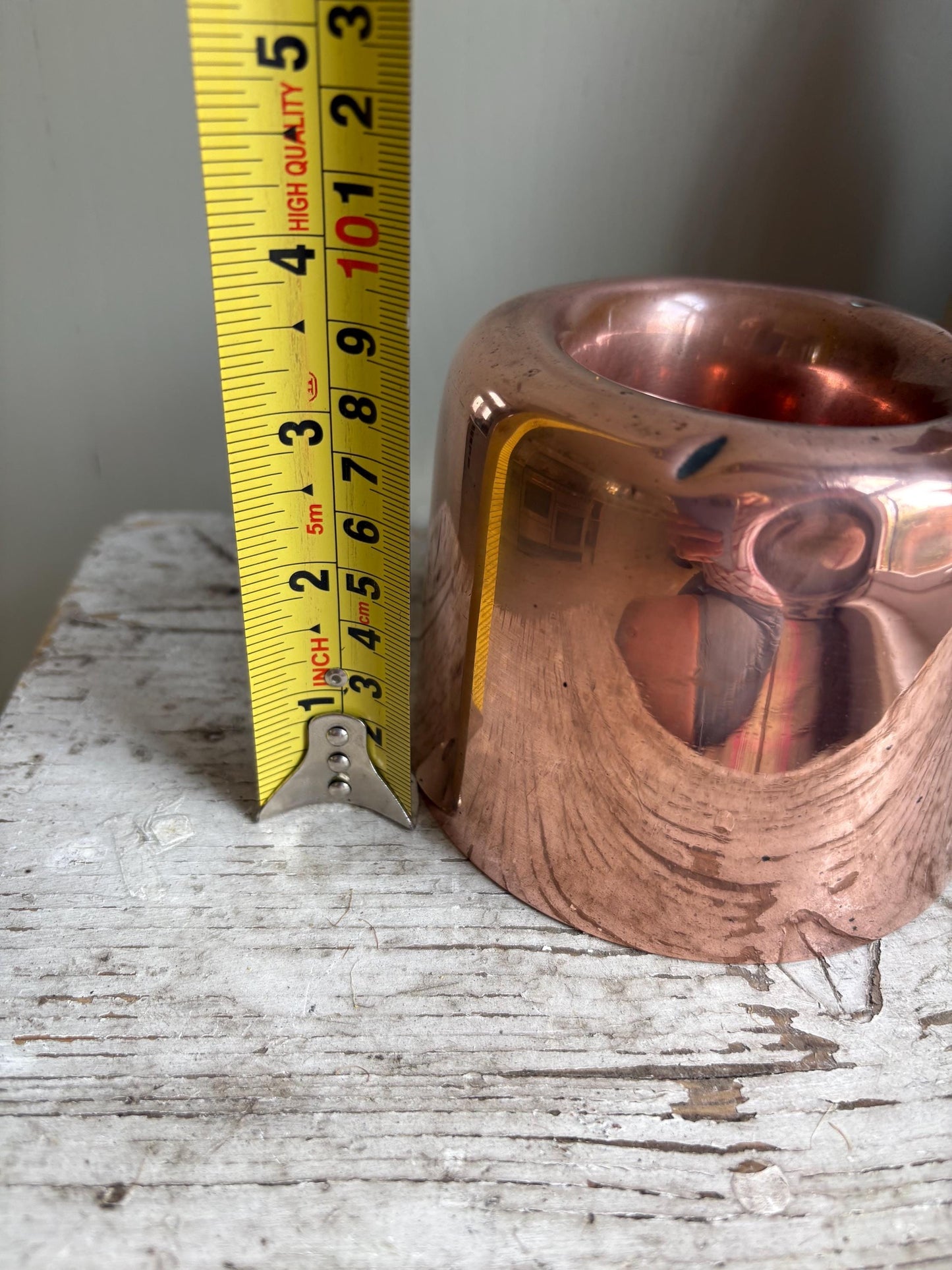 Copper Ring Mould, Antique Jelly Mould, Kitchenalia.