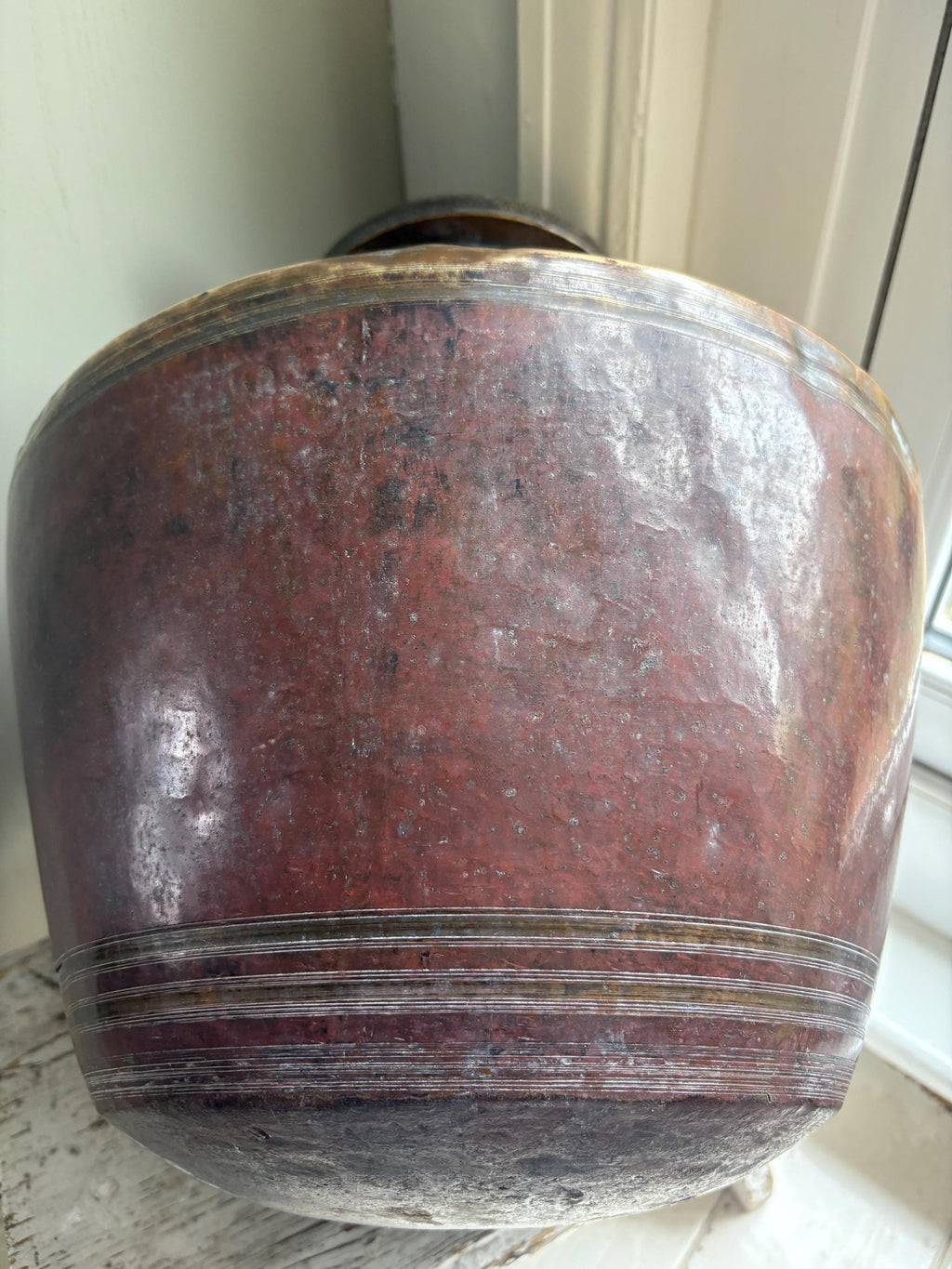 Huge Copper and Brass Indian Water Pot