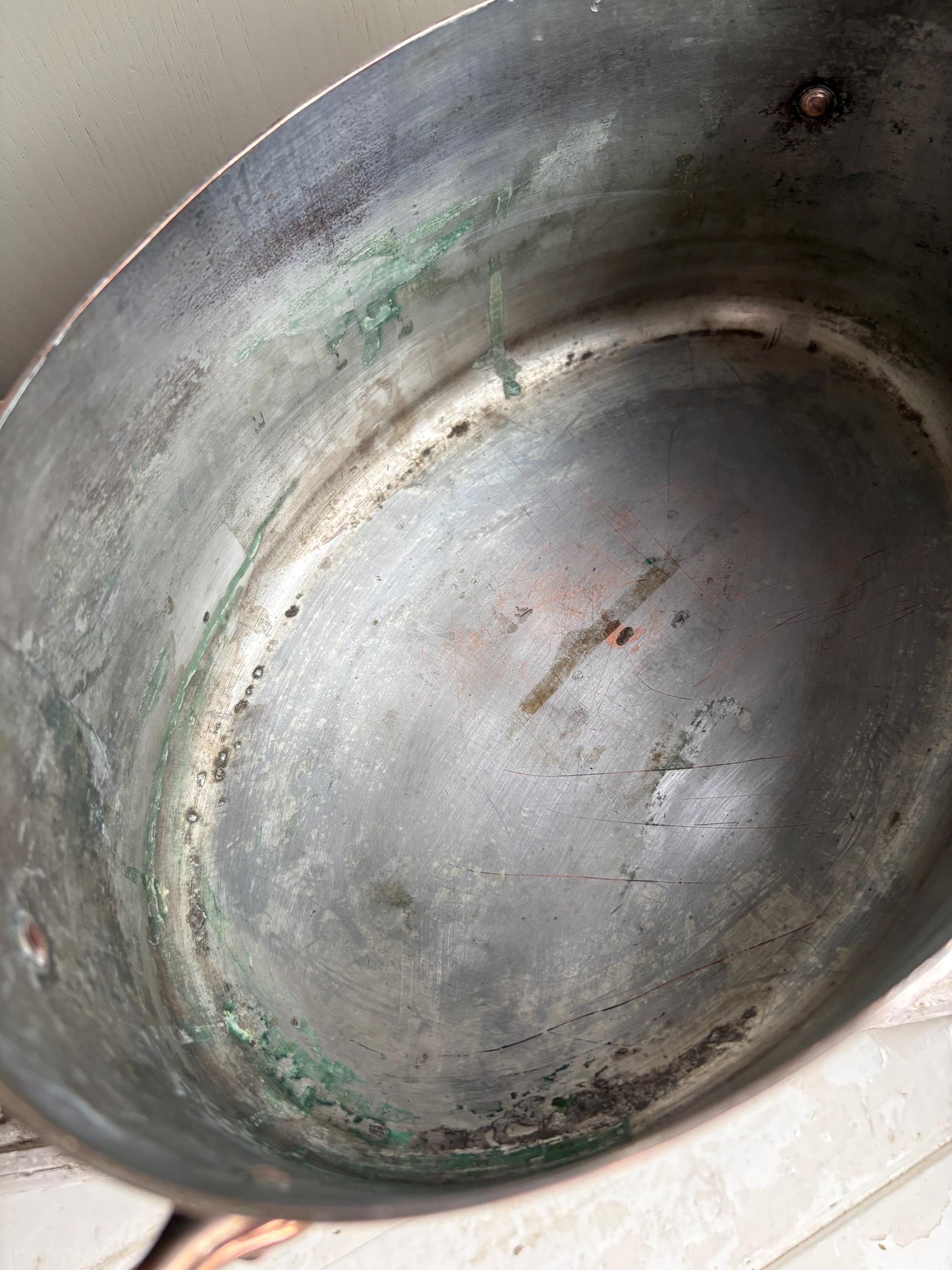 French Oval Copper Lidded Pan, Kitchenalia