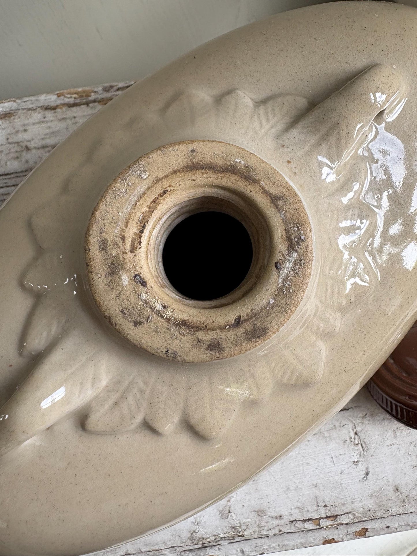 Denby Stoneware Bed Warmer